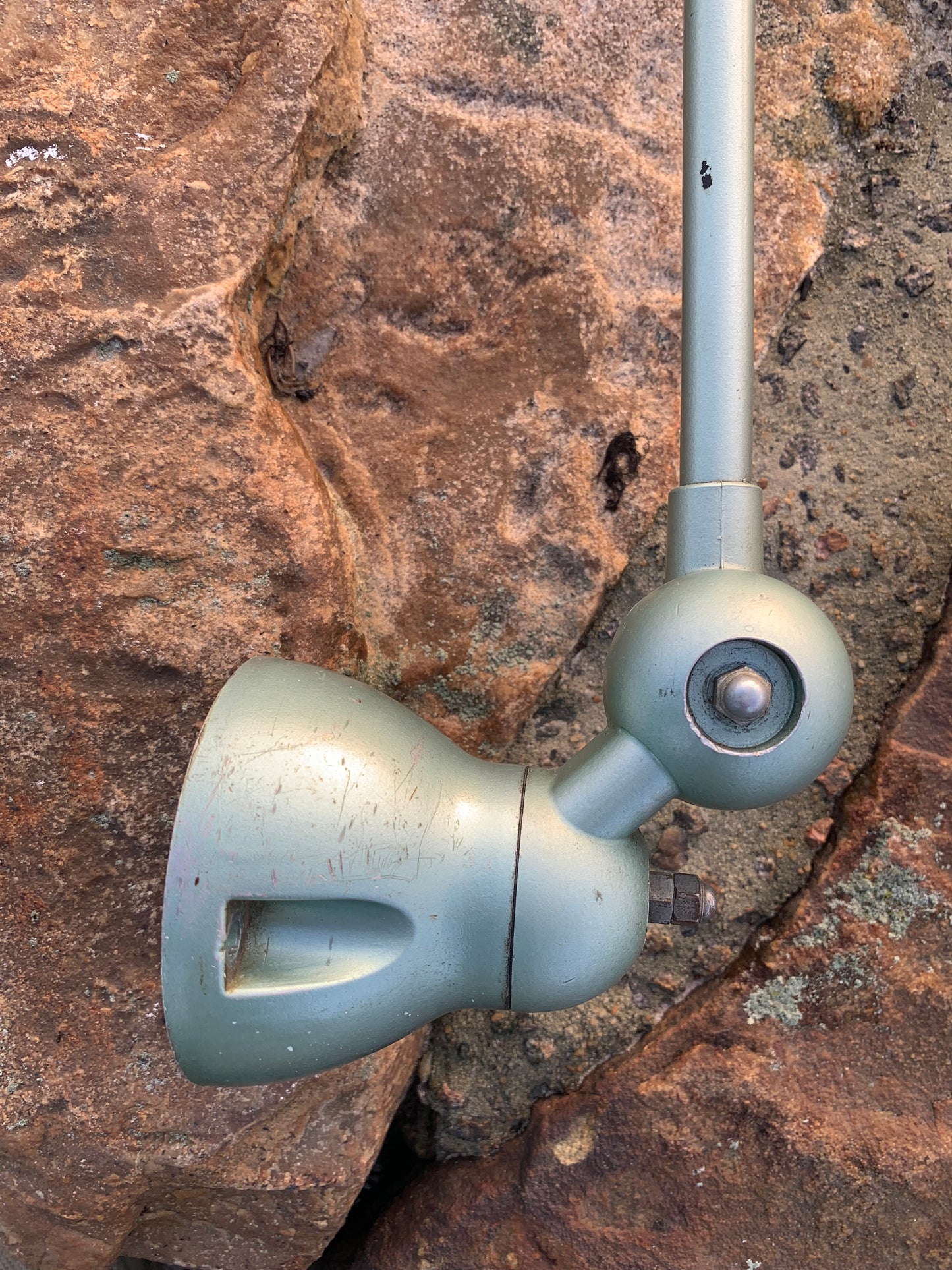 Jieldé Wand-/Deckenleuchte mit zwei Armen - Grün