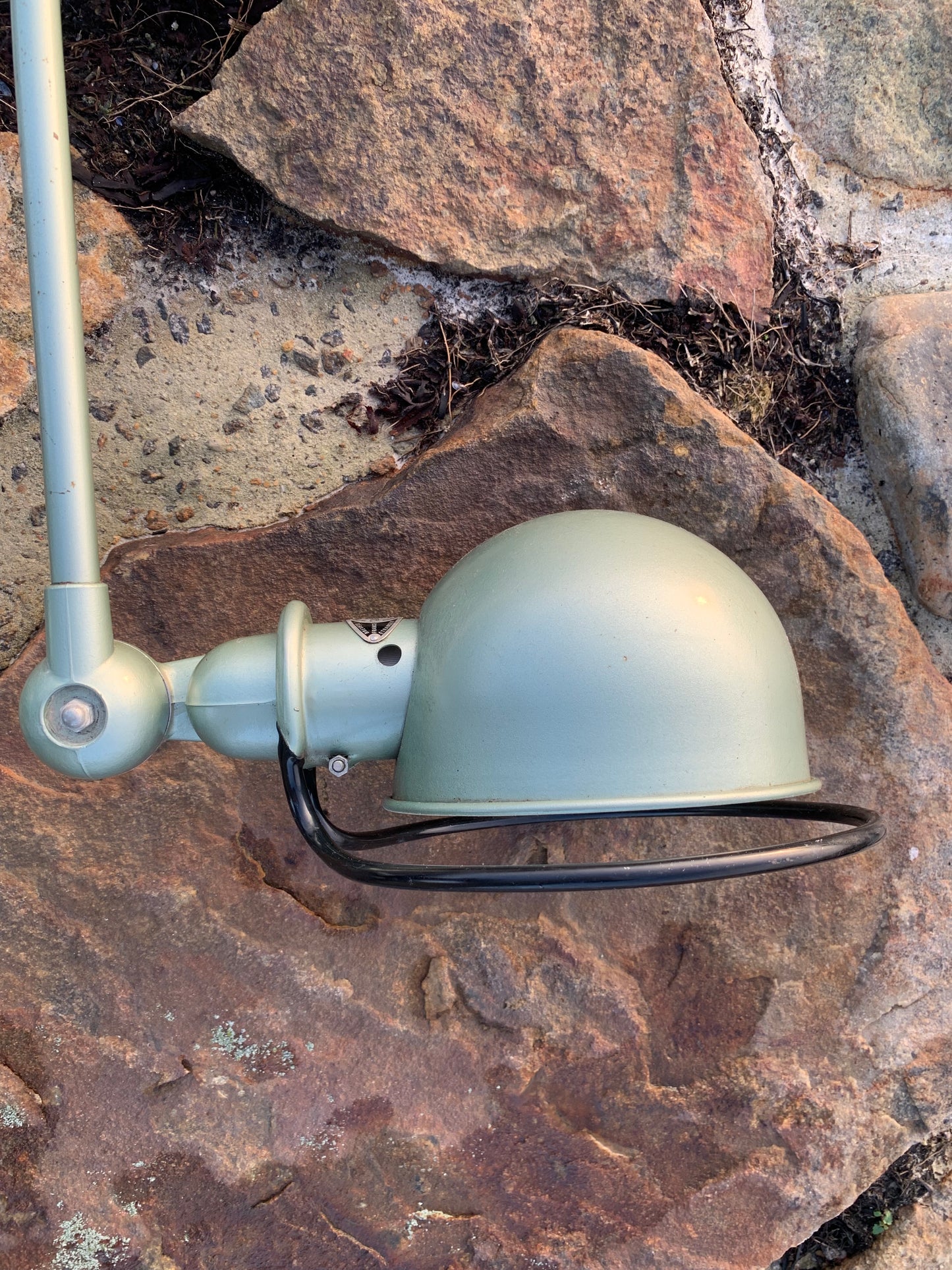 Jieldé Wand-/Deckenleuchte mit zwei Armen - Grün