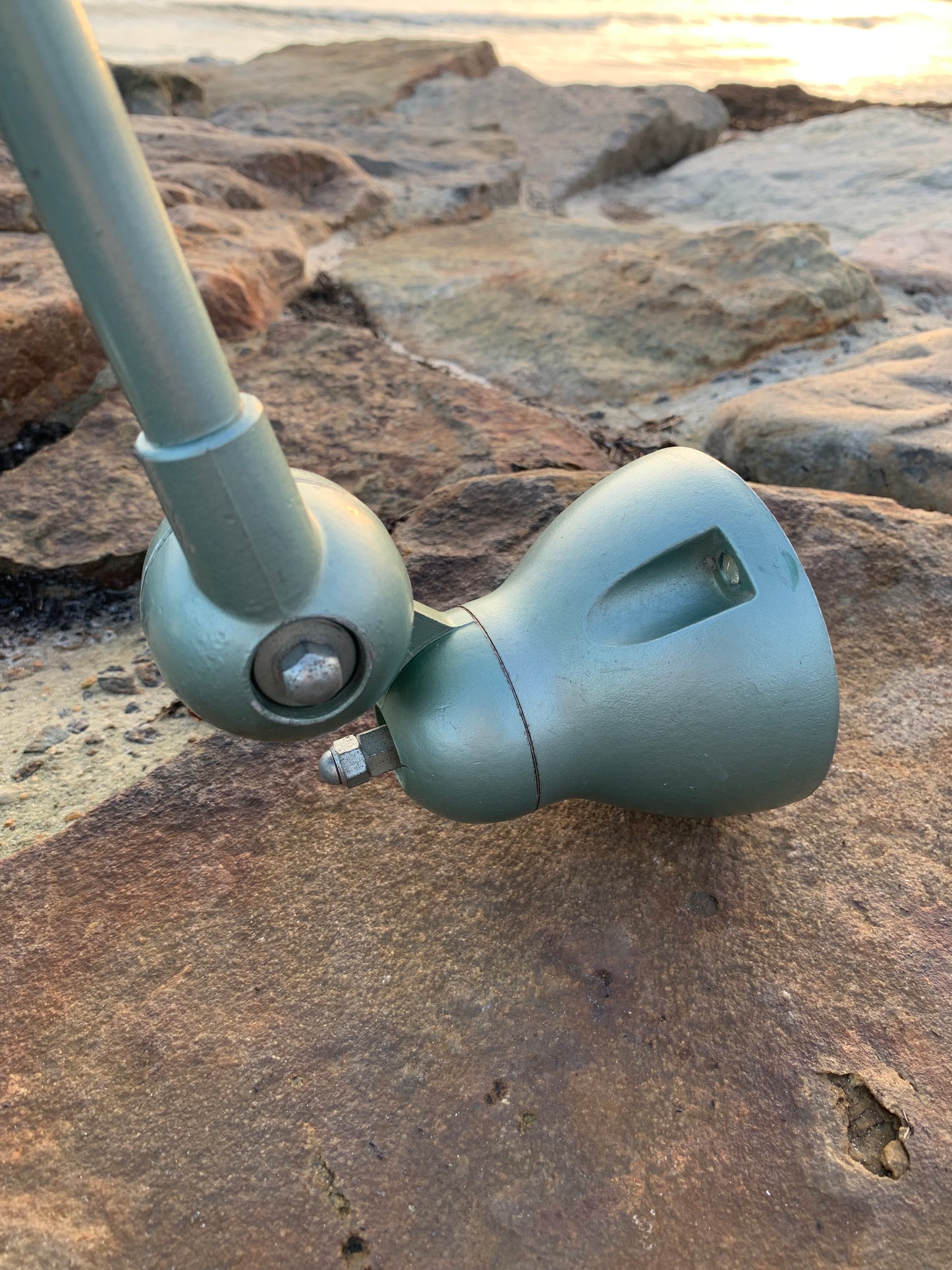 Jieldé Wand-/Deckenleuchte mit zwei Armen - Grün