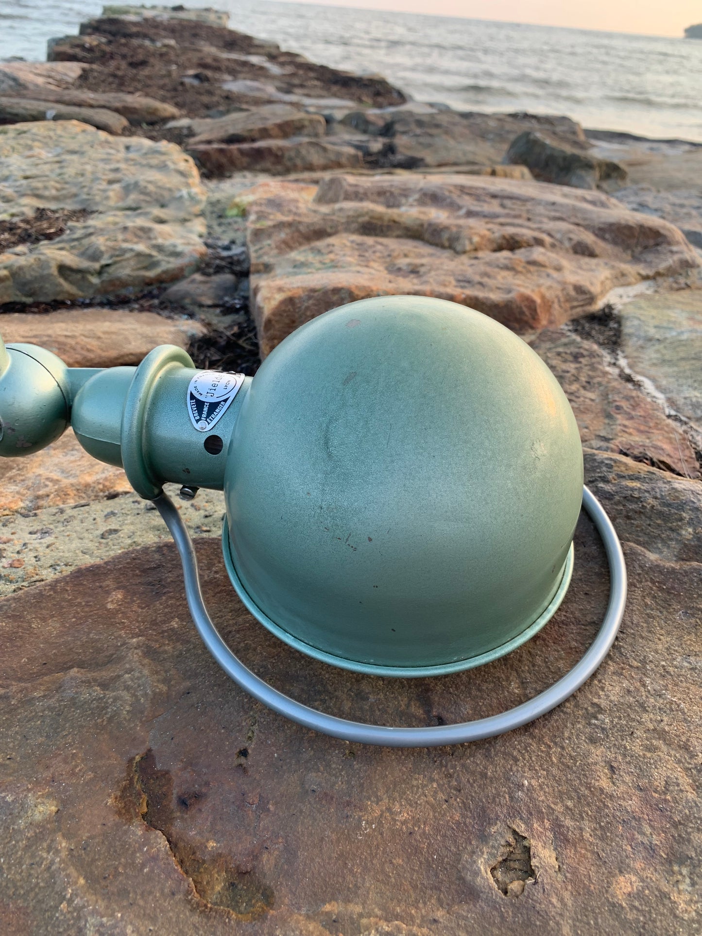 Jieldé Wand-/Deckenleuchte mit zwei Armen - Grün