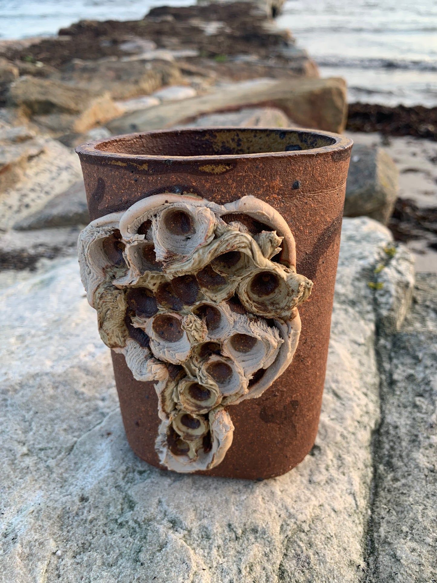 Keramikvase von Bodil Marie Nielsen (1942 - 2025)