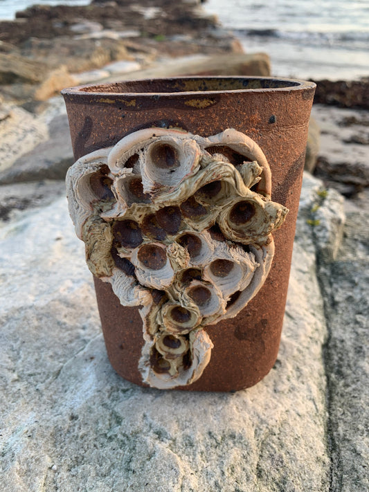 Keramikvase von Bodil Marie Nielsen (1942 - 2025)