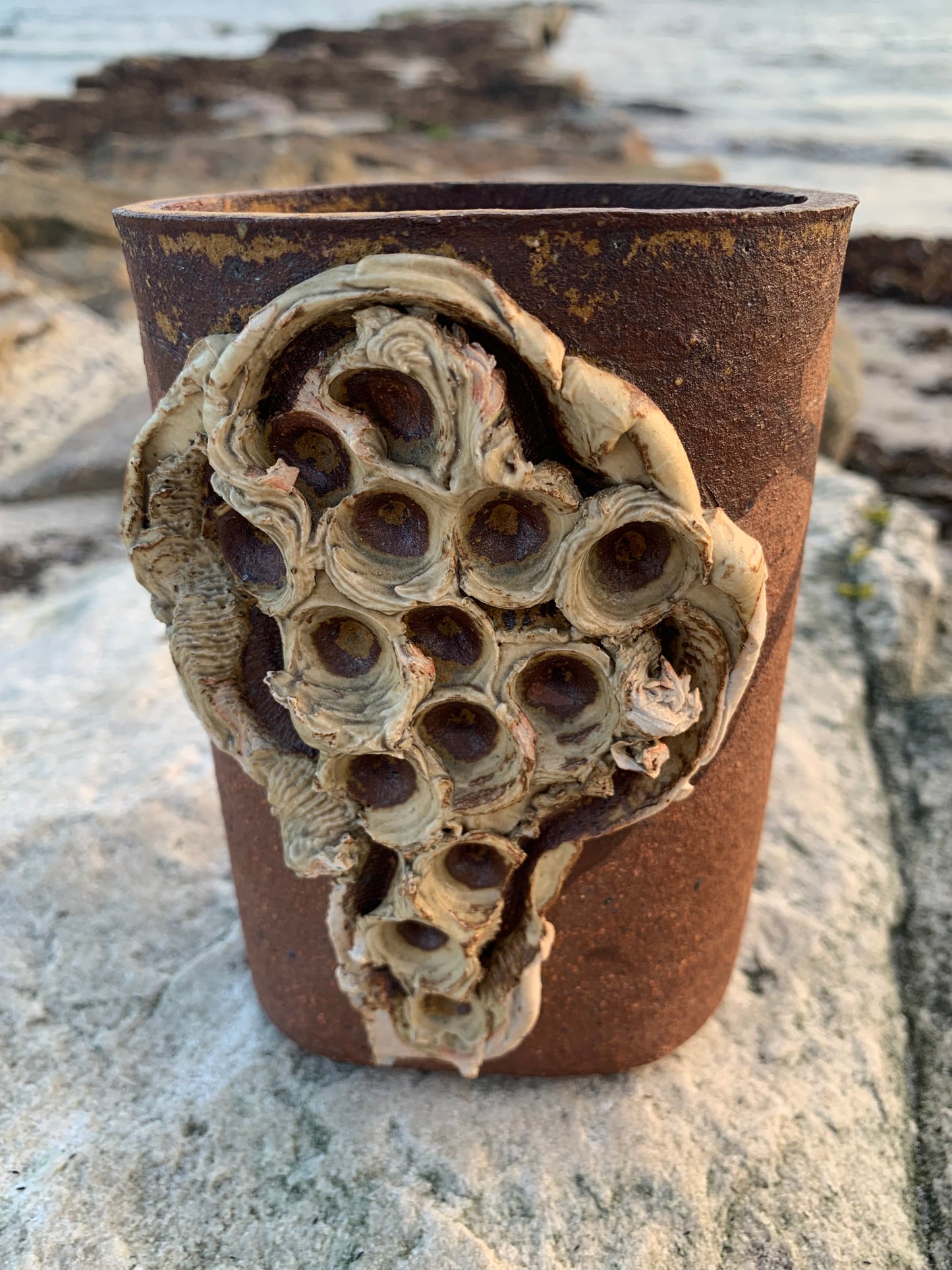 Keramikvase von Bodil Marie Nielsen (1942 - 2025)