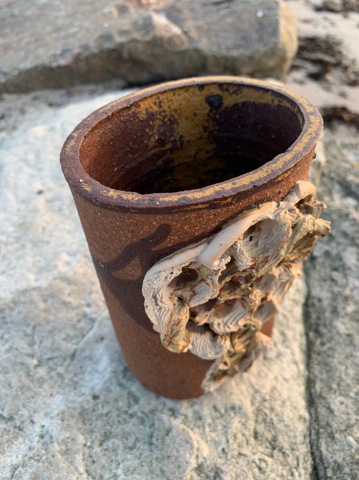 Keramikvase von Bodil Marie Nielsen (1942 - 2025)