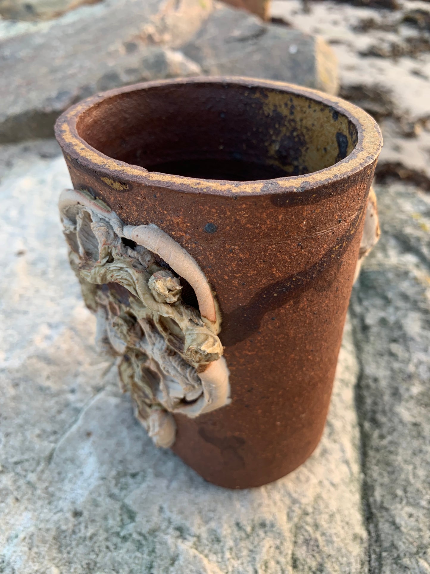 Keramikvase von Bodil Marie Nielsen (1942 - 2025)