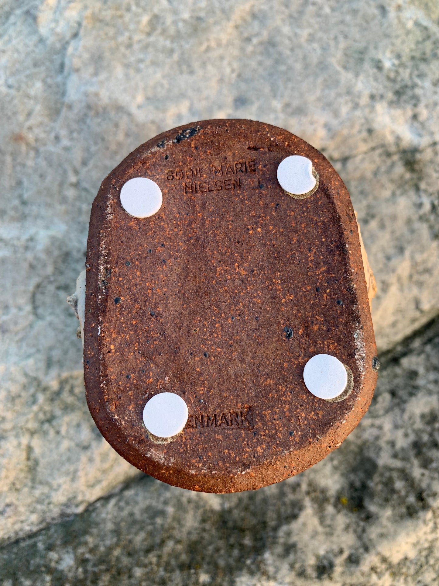 Keramikvase von Bodil Marie Nielsen (1942 - 2025)