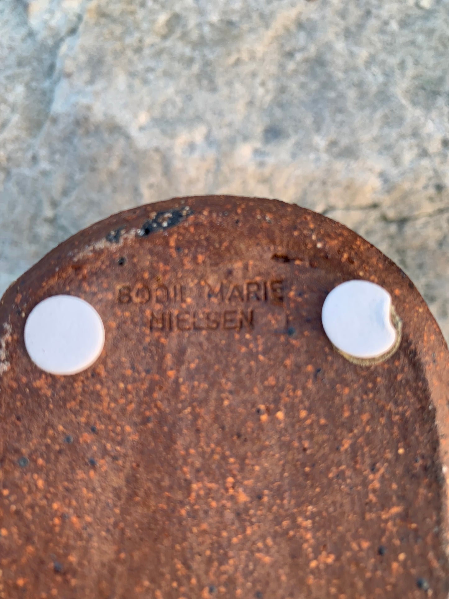 Keramikvase von Bodil Marie Nielsen (1942 - 2025)