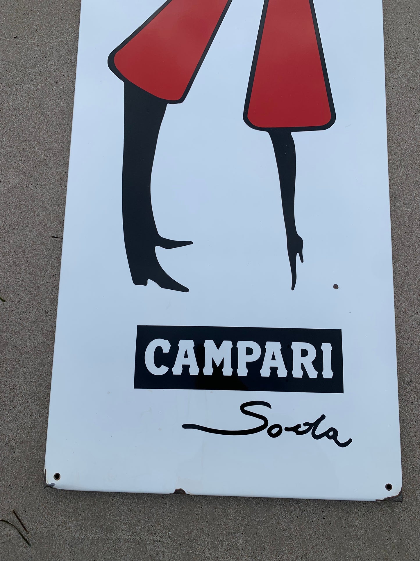 Campari-Emailschild