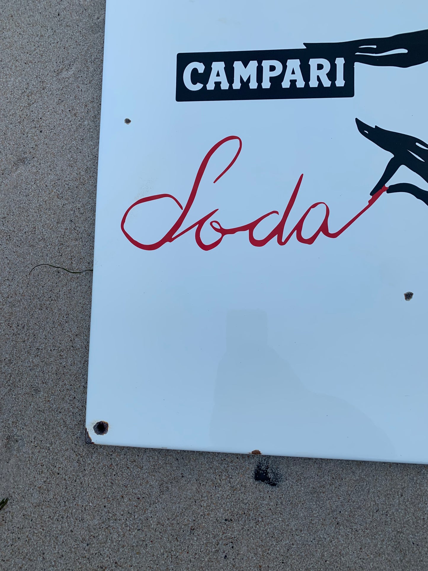 Campari-Emailschild