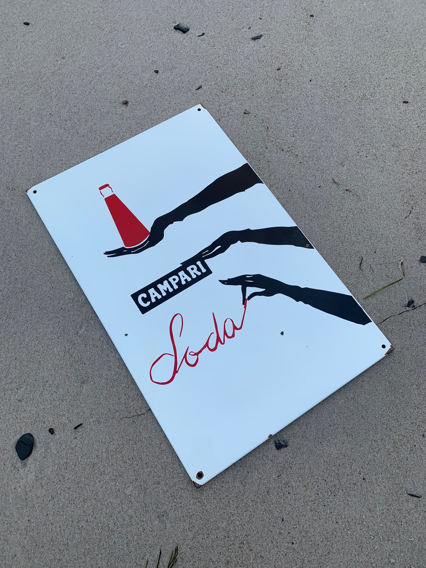 Campari-Emailschild