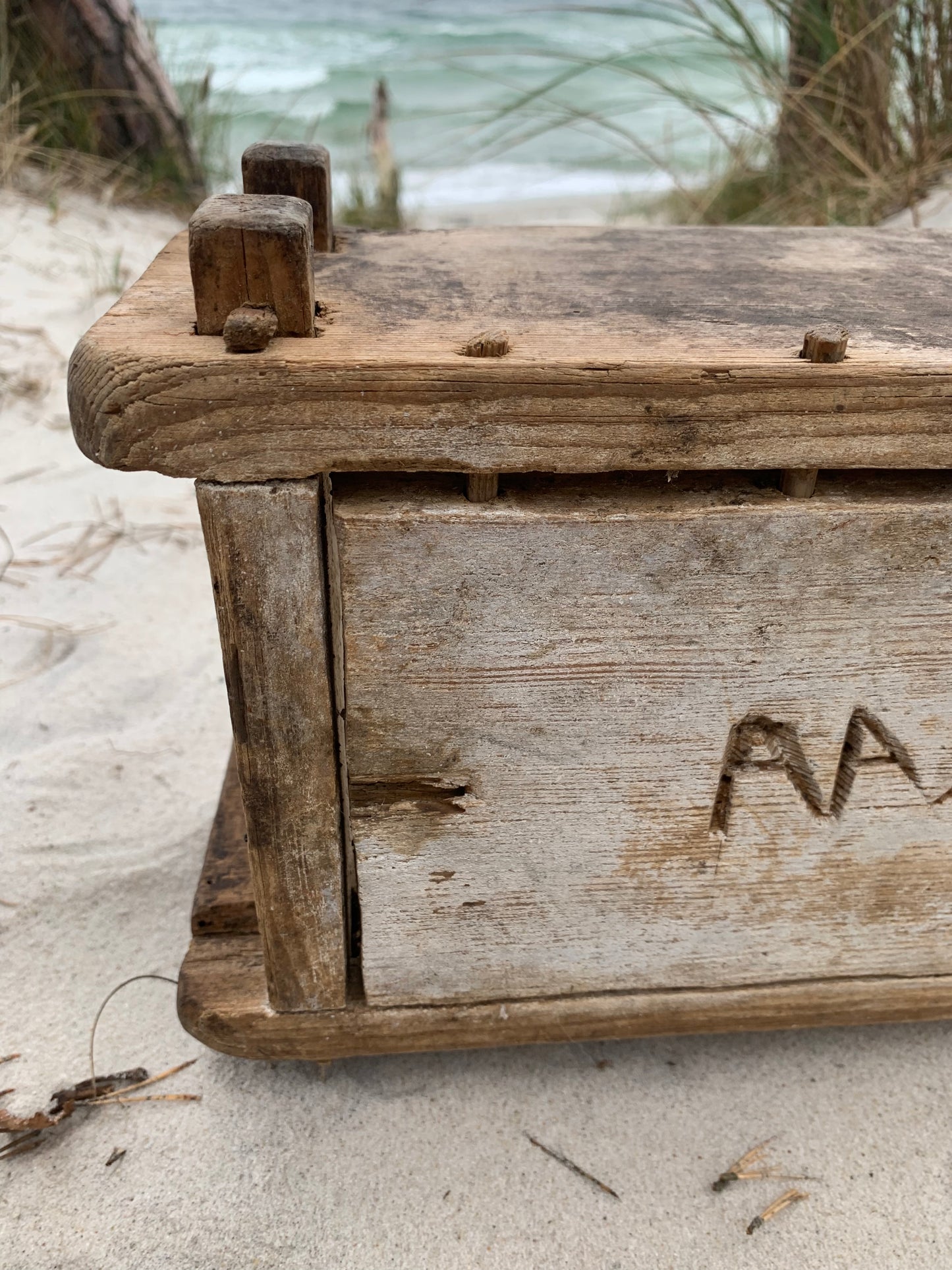 Käseform aus Holz