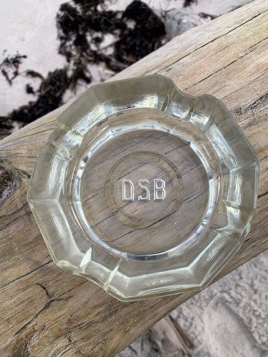 DSB Aschenbecher aus Glas