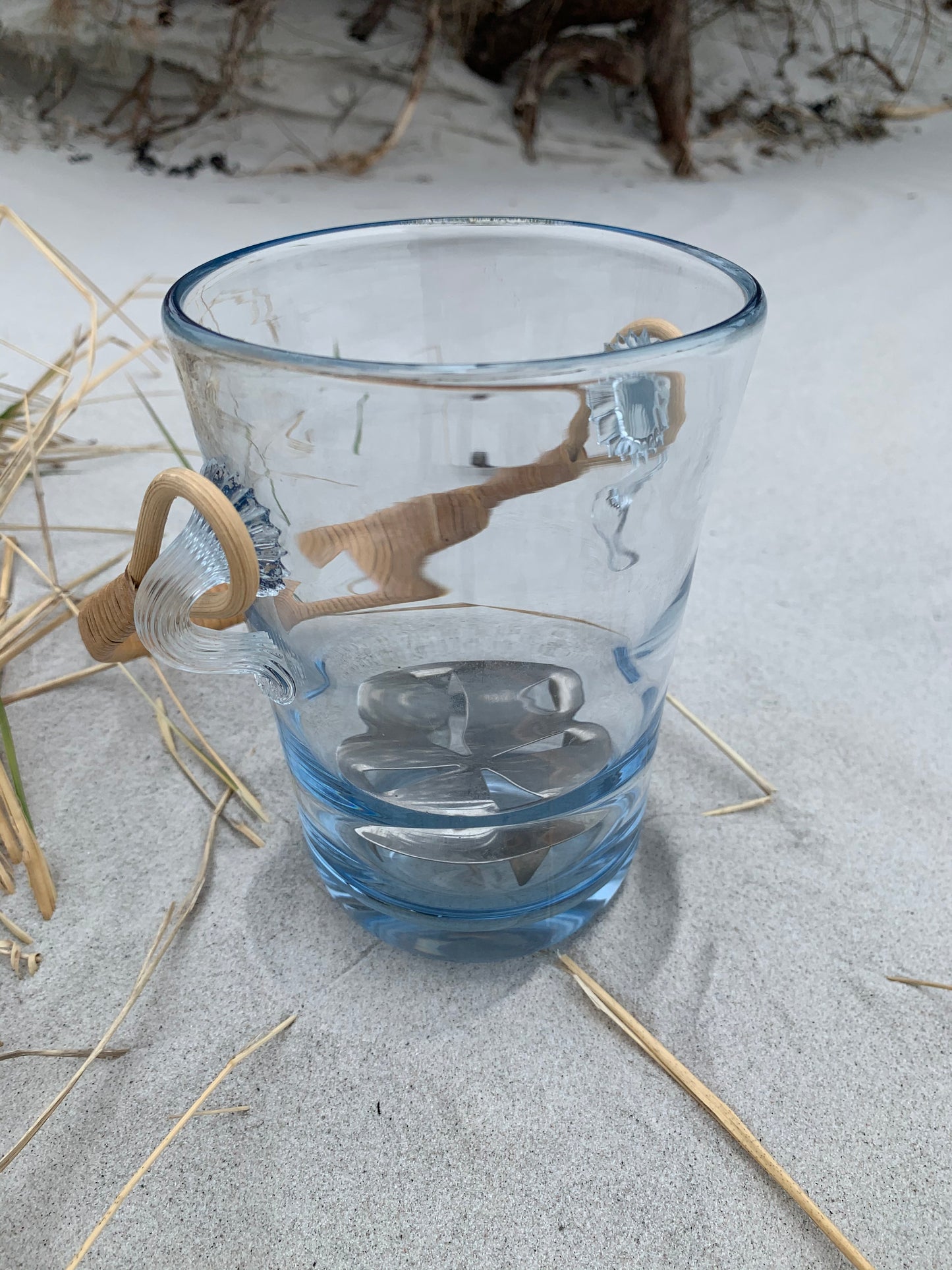 Holmegaard Eiskübel mit Griff und Bodenrost