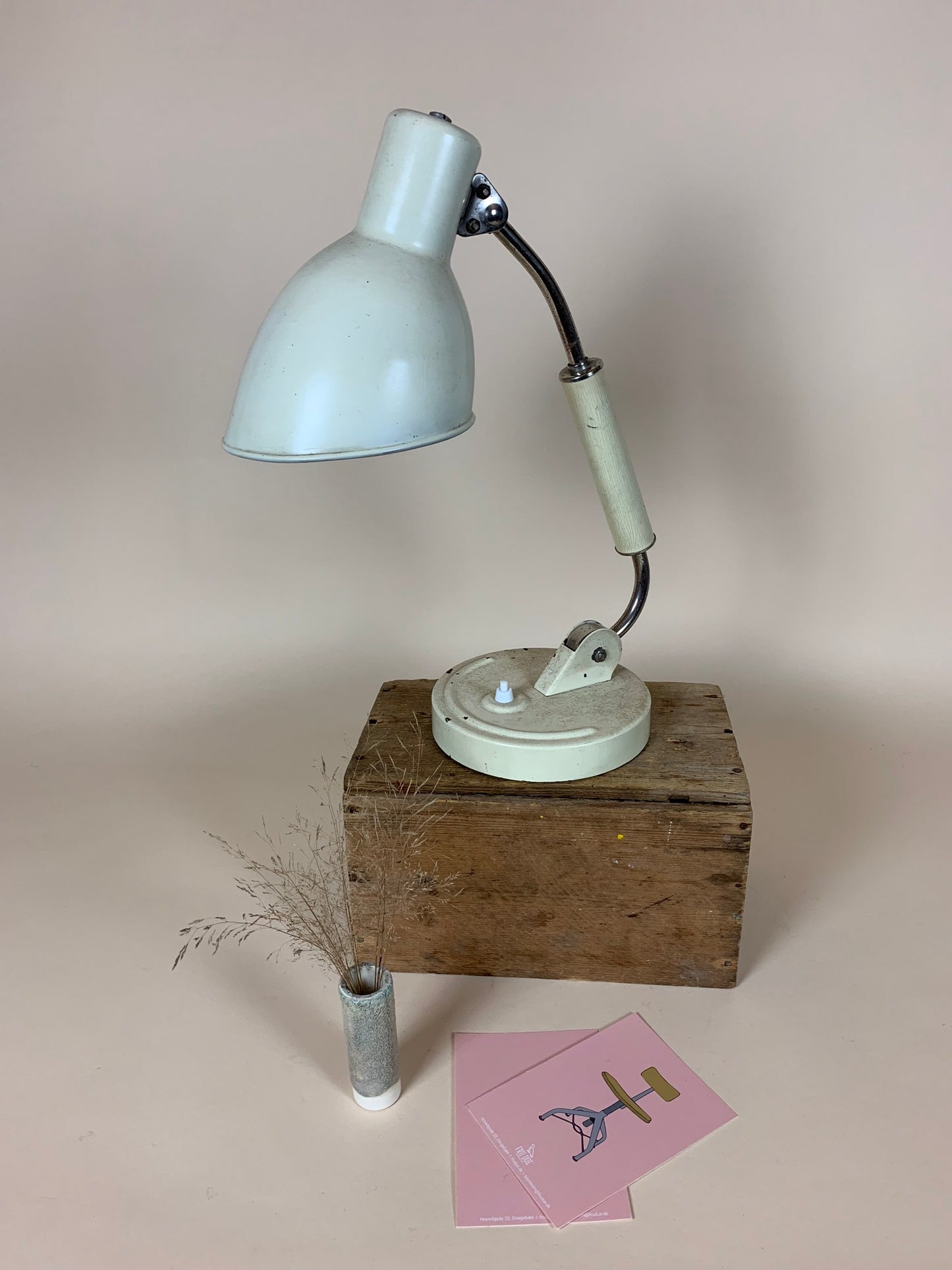 Vintage Lampe von Christian Dell für Koranda