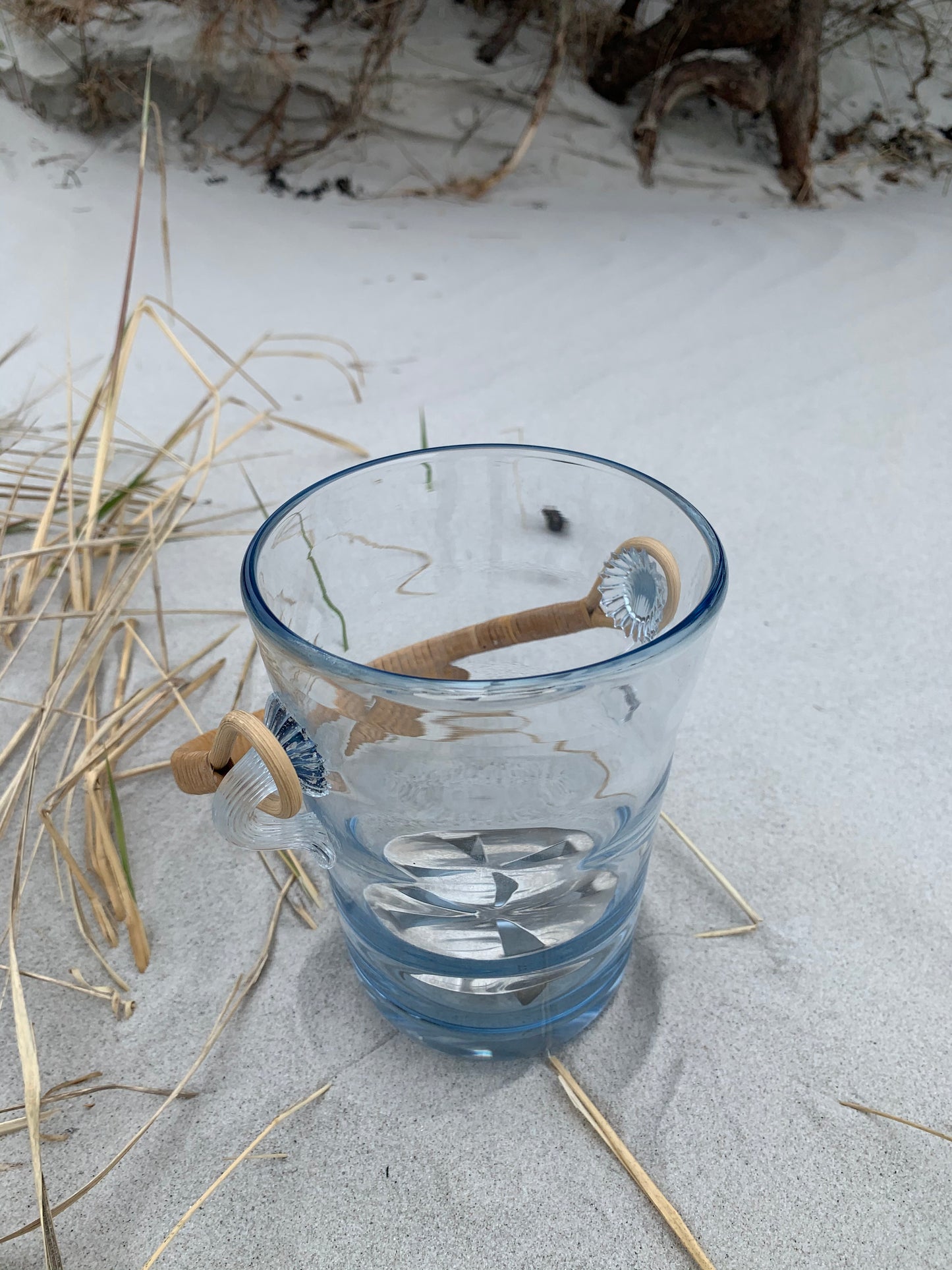 Holmegaard Eiskübel mit Griff und Bodenrost