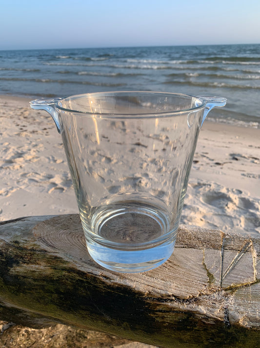 Eiskübel aus Glas - Großes Modell