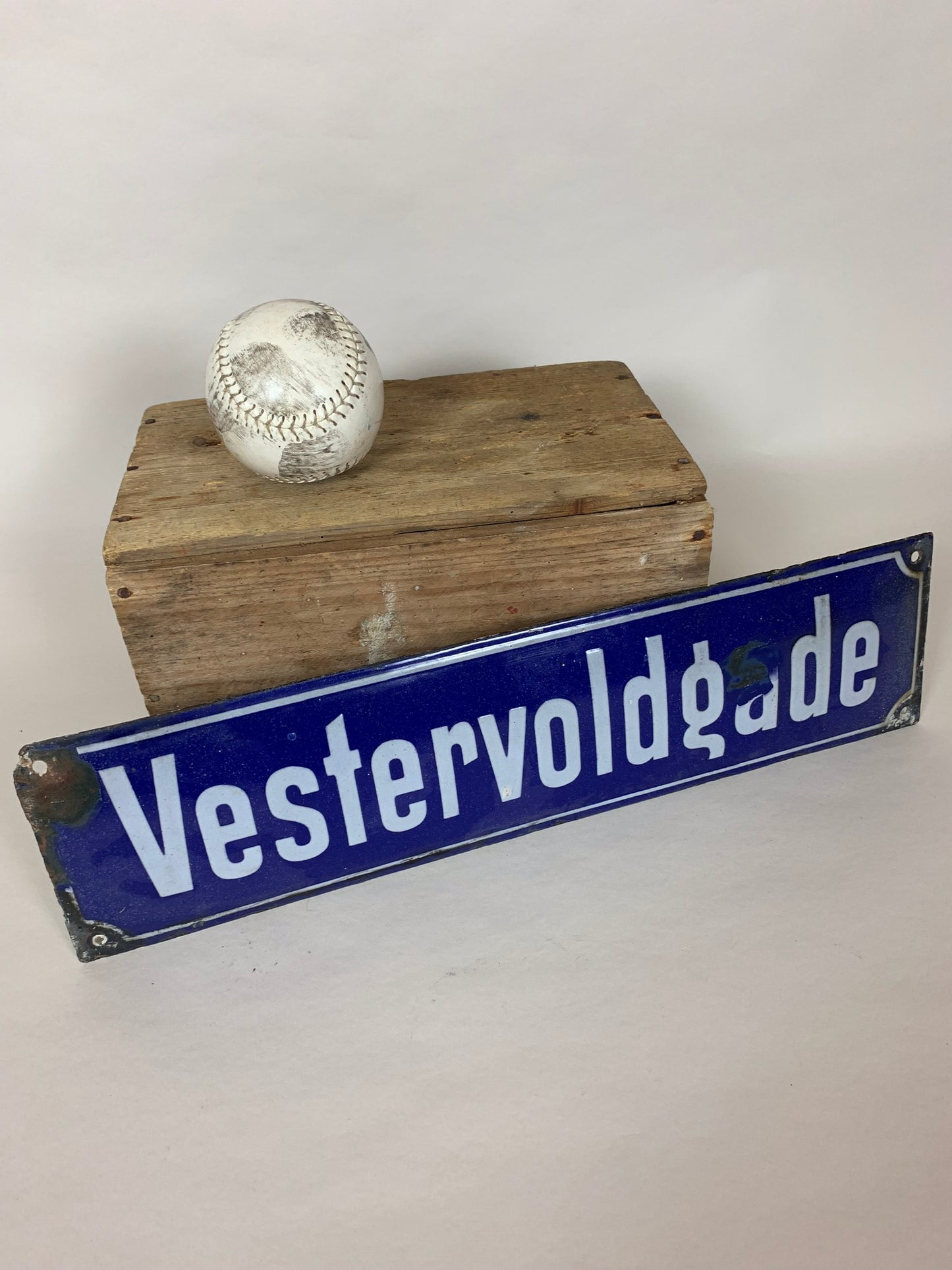 Straßenschild - Vestervoldgade