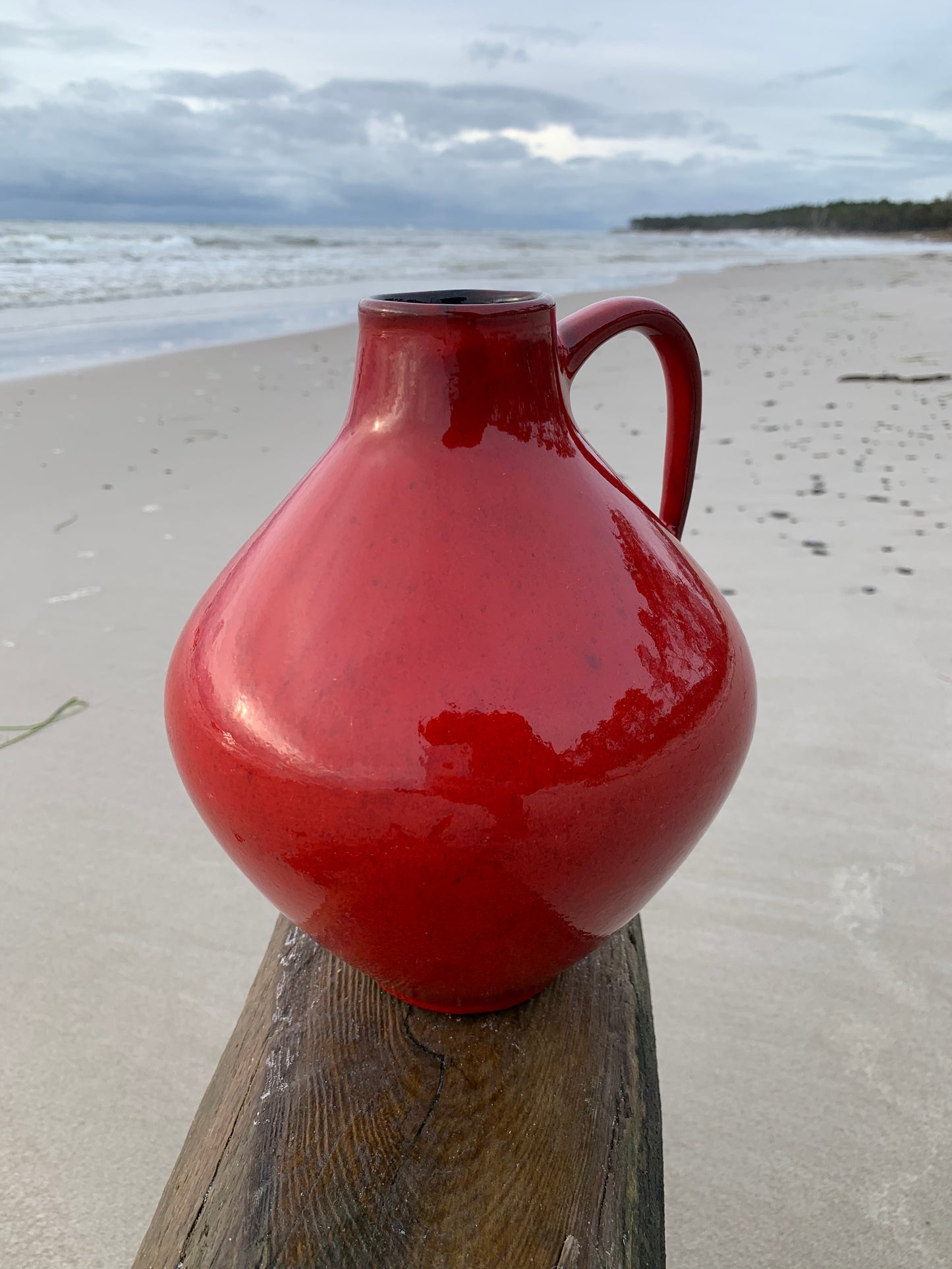 Rote Vase