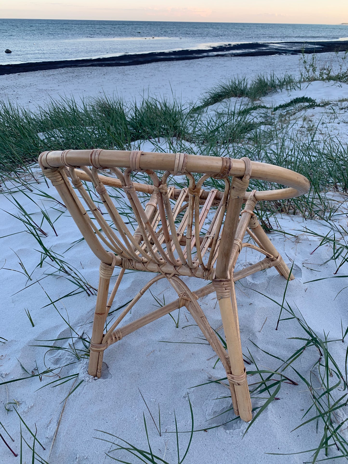 Kinderstuhl aus Rattan