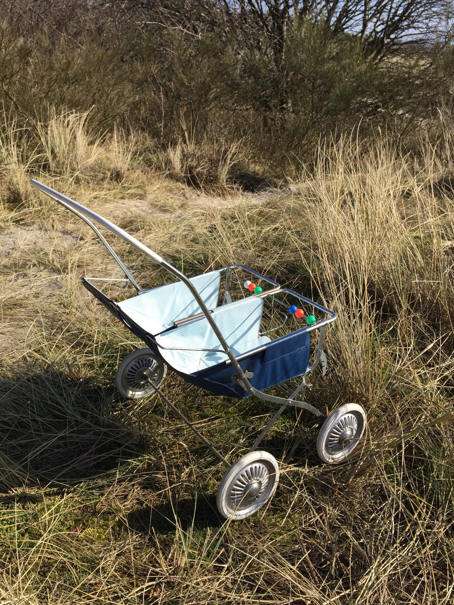 Zwillingswagen für Puppen