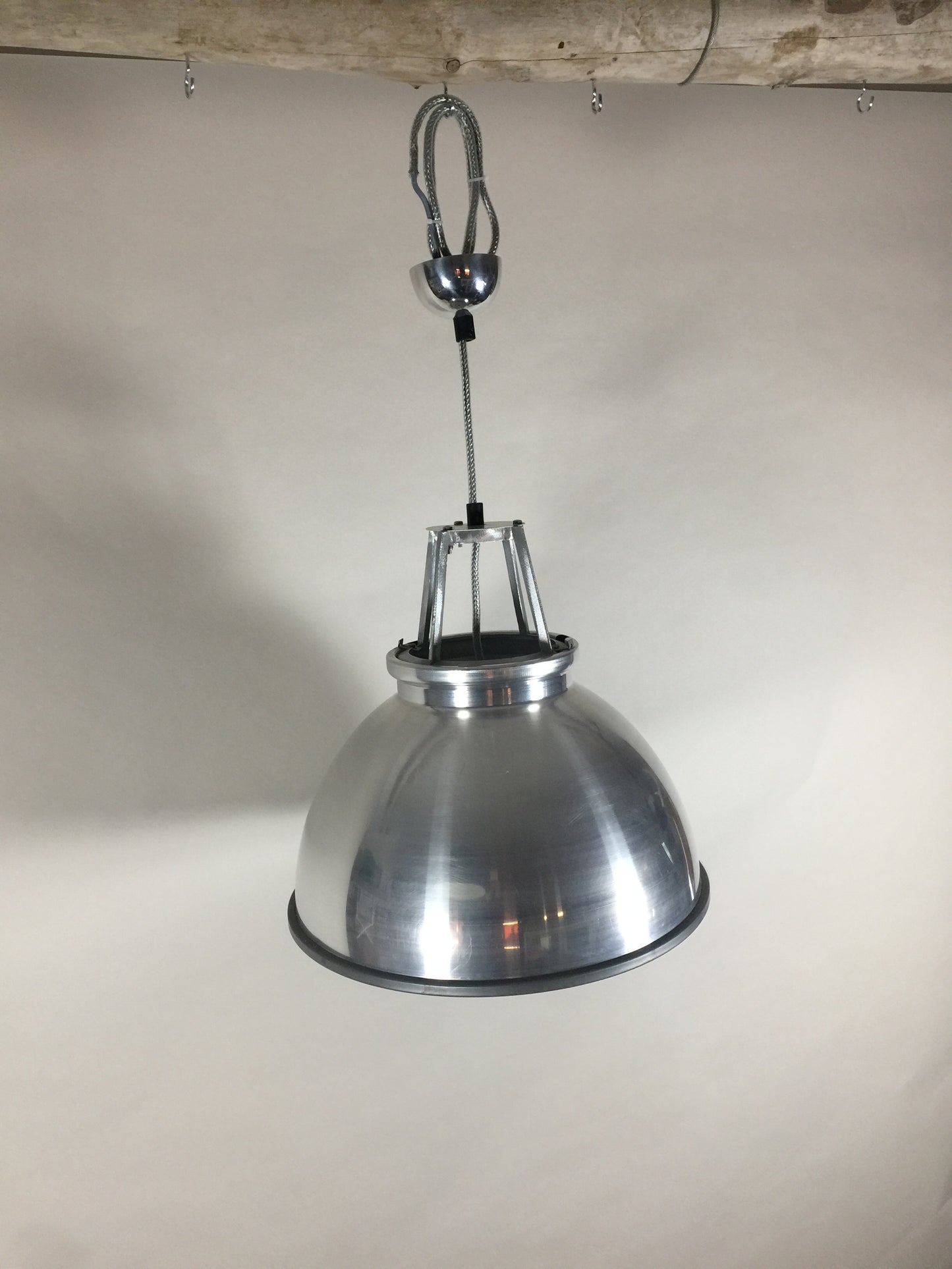 Original BTC Lampe - Titan mit Drahtglas