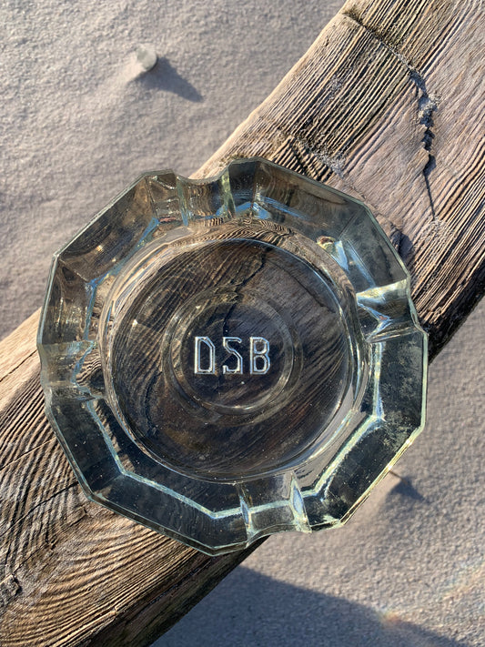 DSB Aschenbecher aus Glas