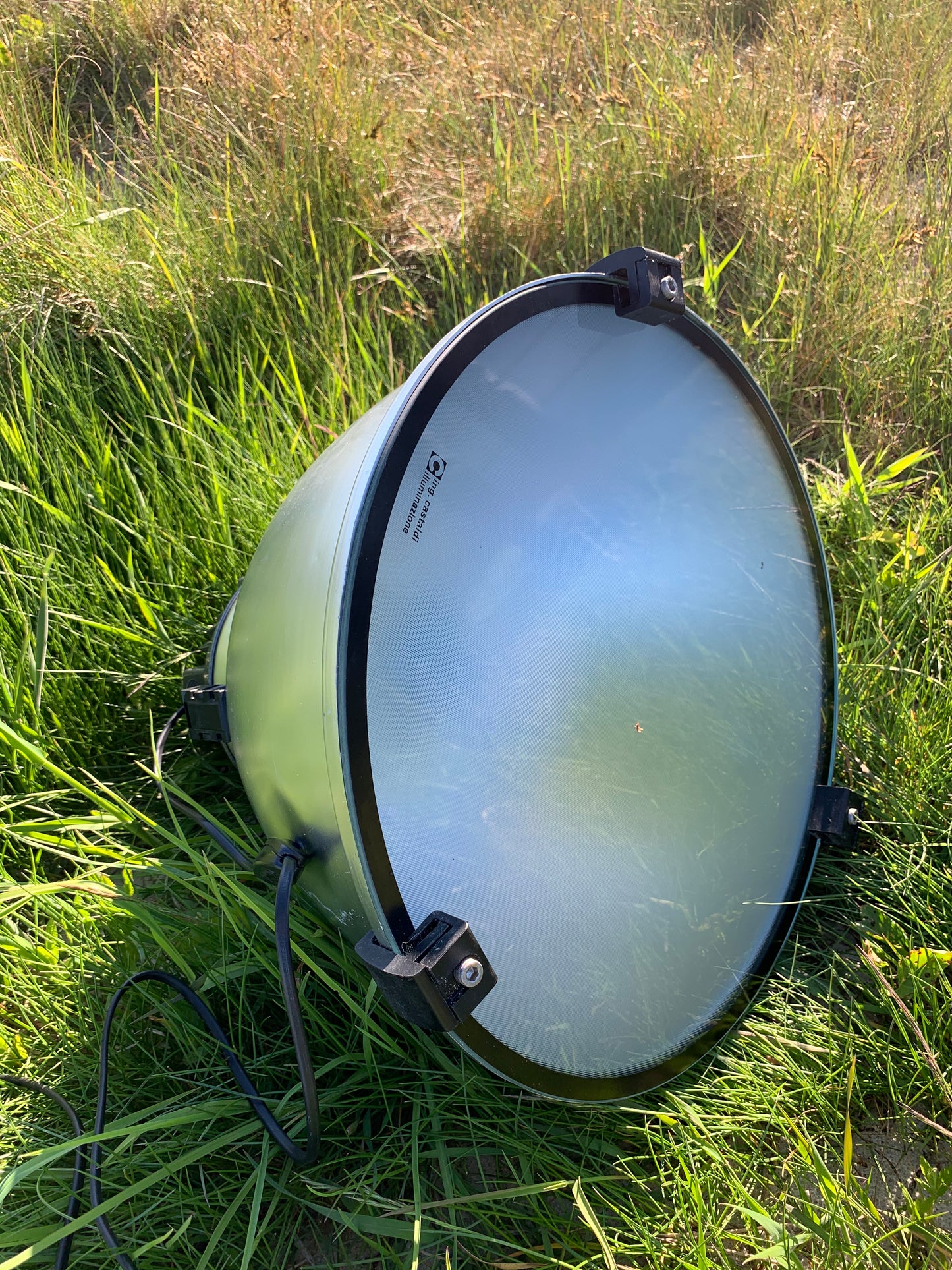 Große Industrielampe