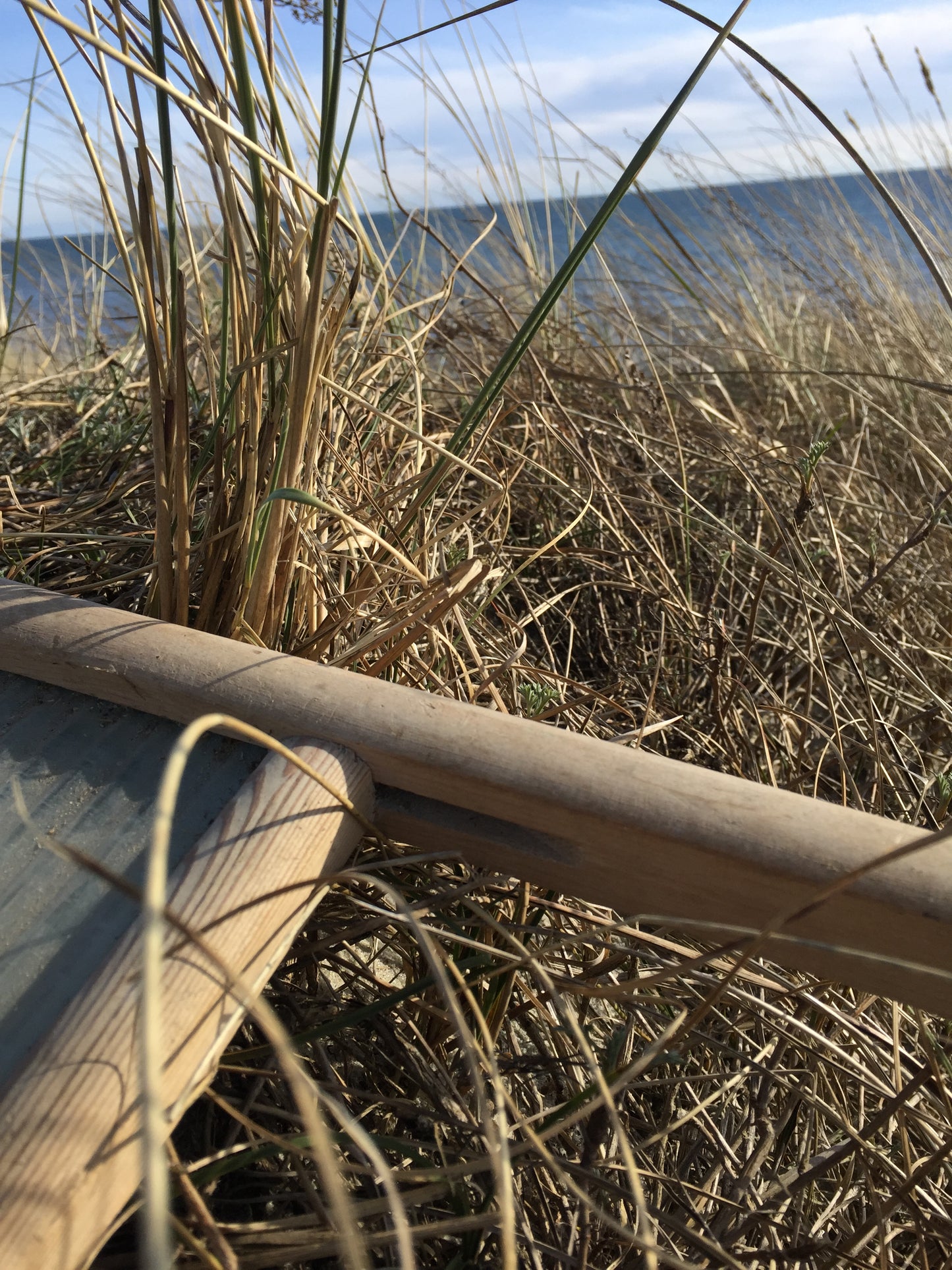 Altes Waschbrett aus Glas und Holz