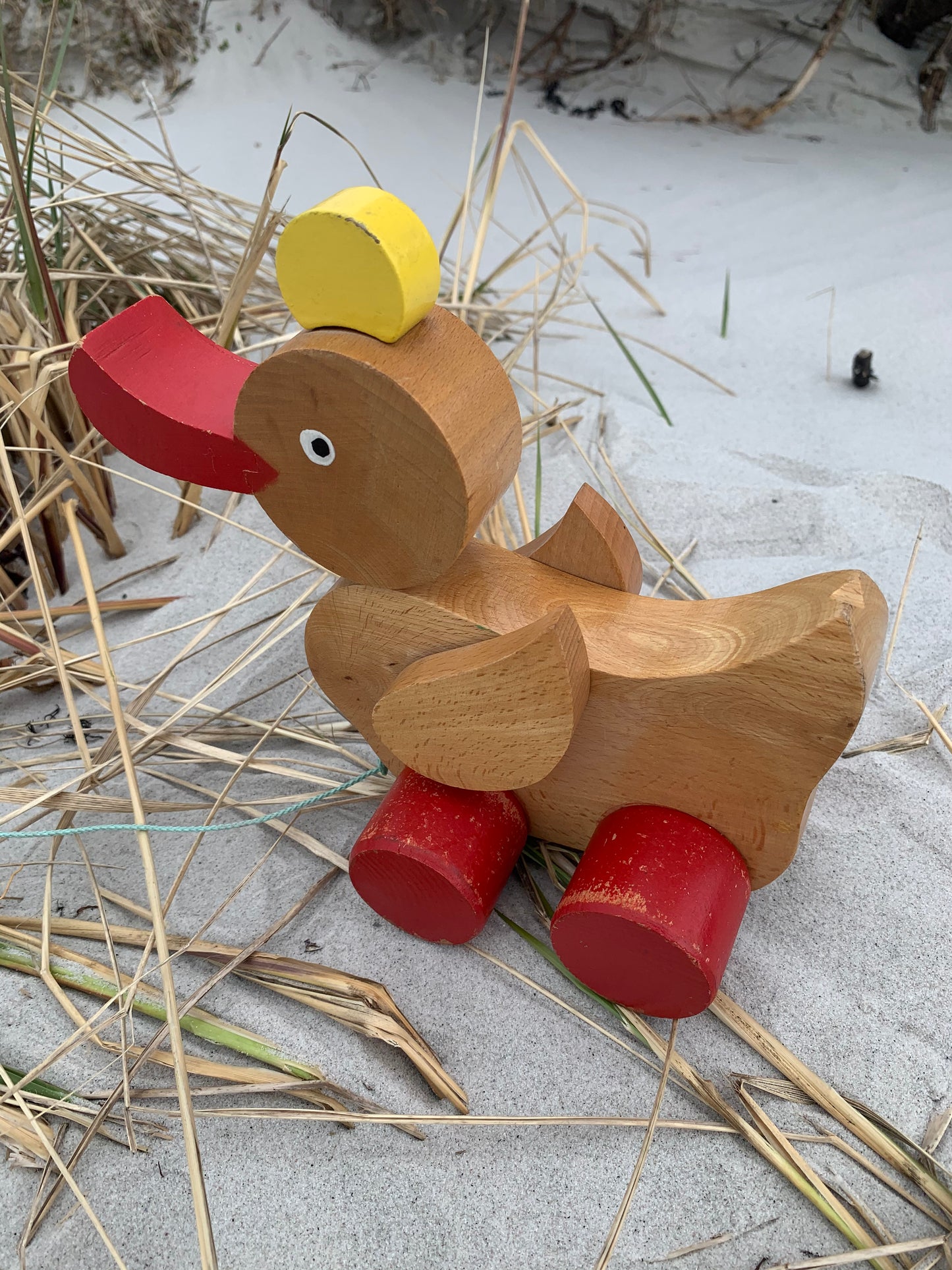 Ente auf Rädern