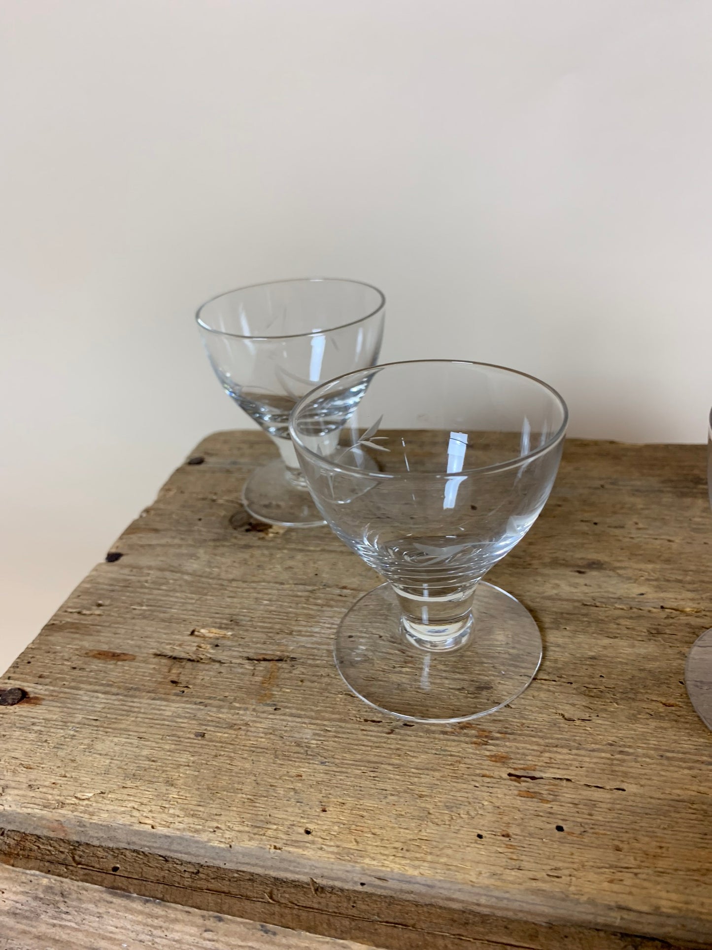 5 kleine feine Gläser - zusammen verkauft, der Preis gilt für alle 5