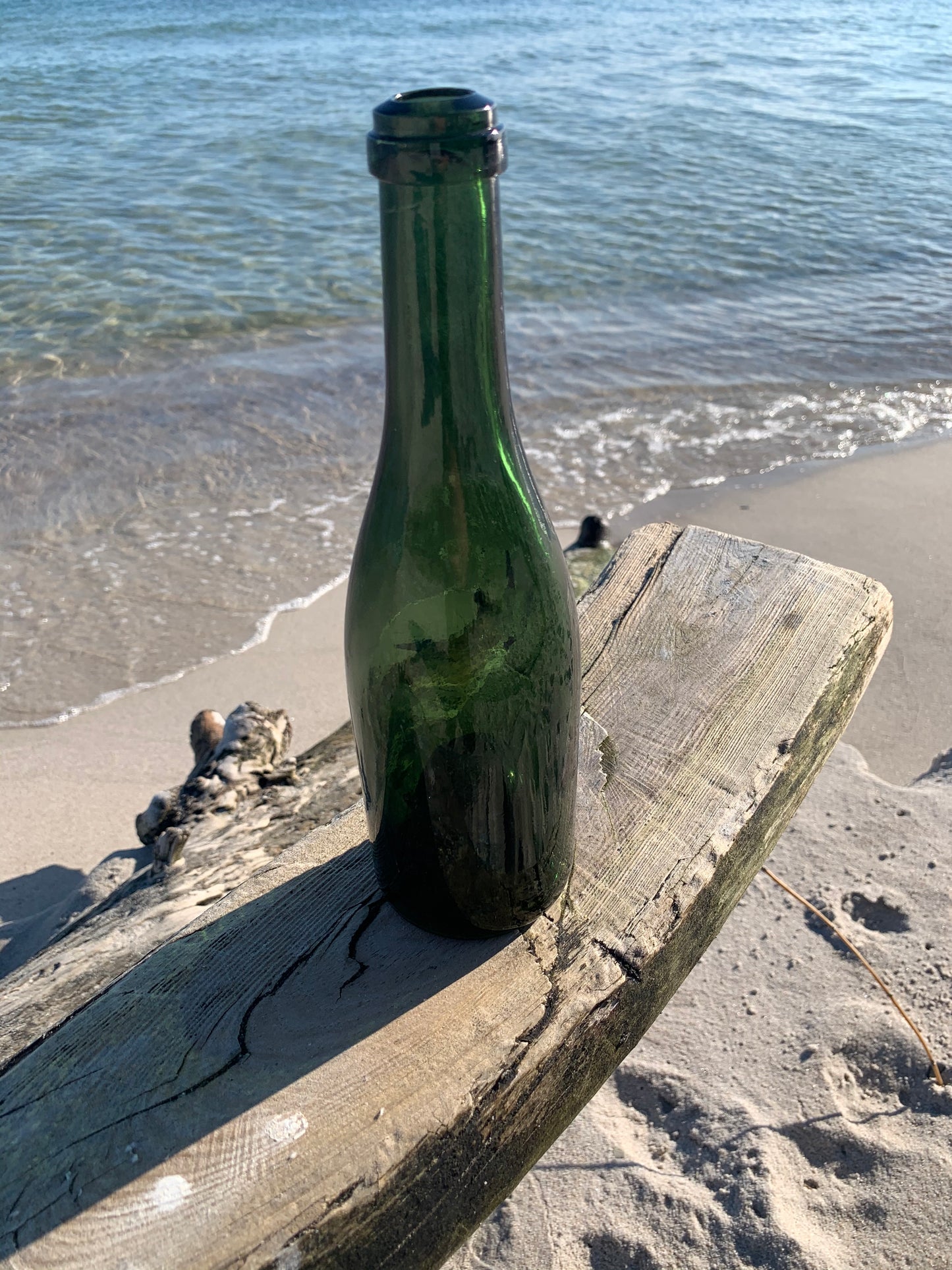 Dekorative alte Flasche