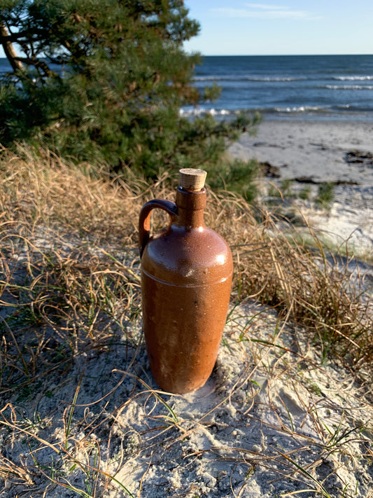 Schnapsflasche oder Kerzenhalter