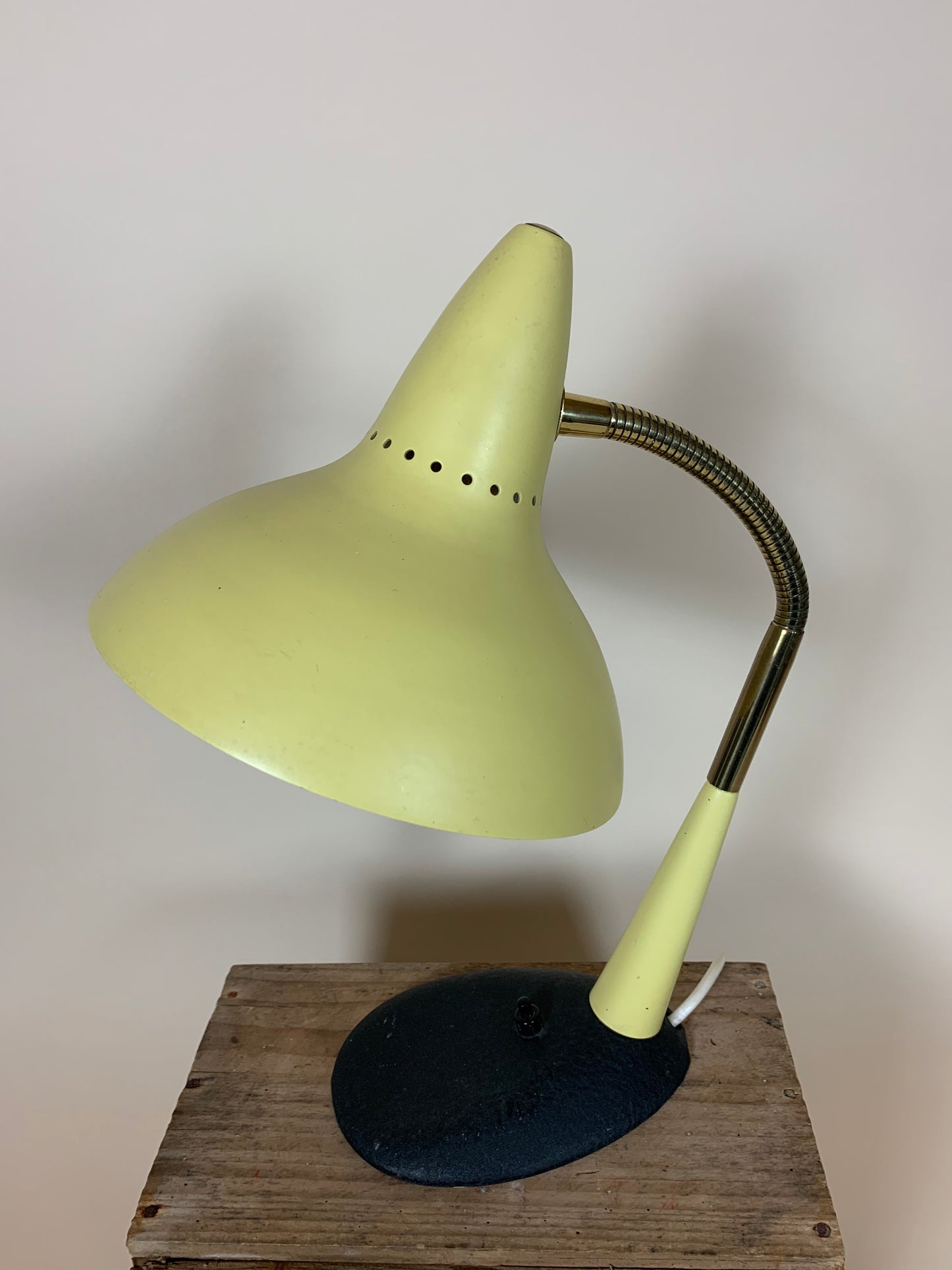 Schöne Vintage Lampe von Gebrüder Cossack