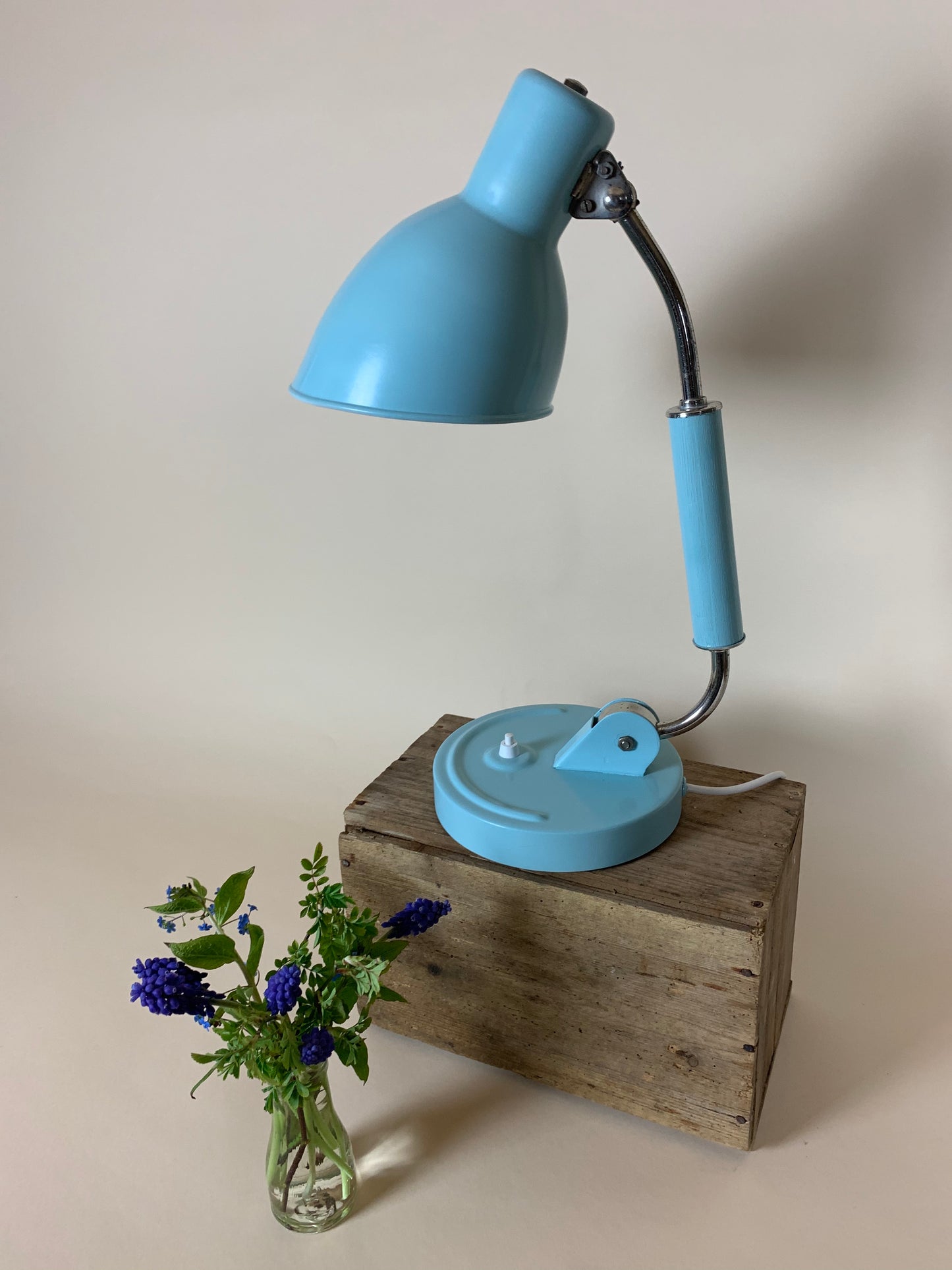 Vintage Lampe, entworfen von Christian Dell für Koranda