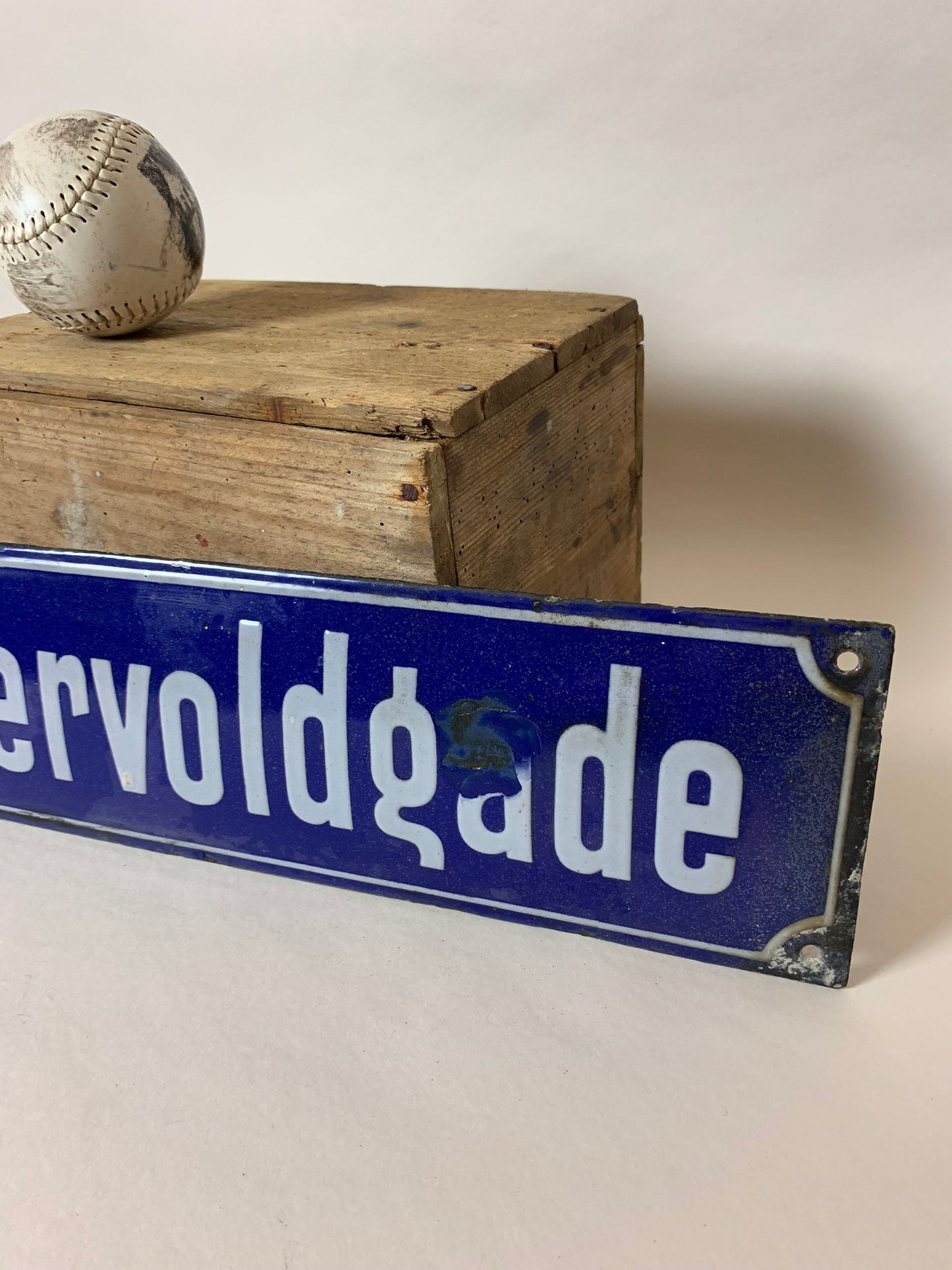 Straßenschild - Vestervoldgade