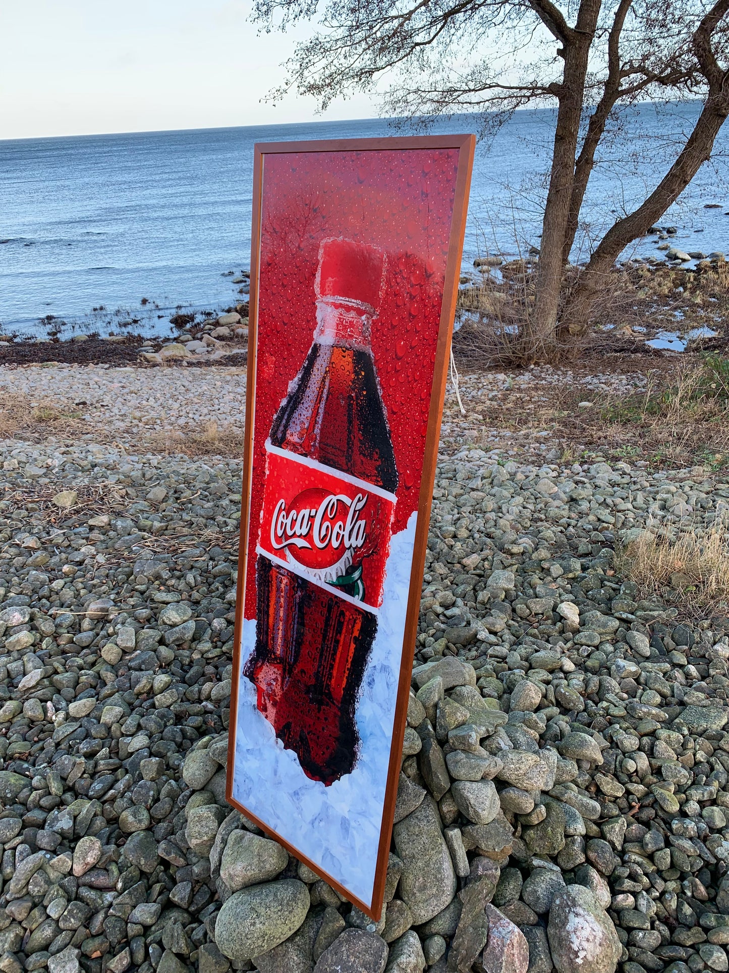 Großes Coca-Cola-Schild