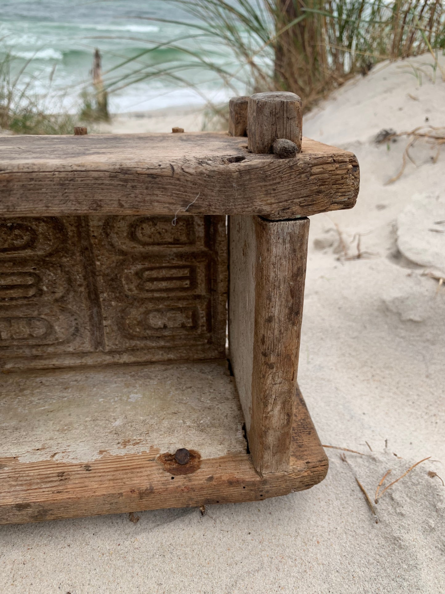 Käseform aus Holz