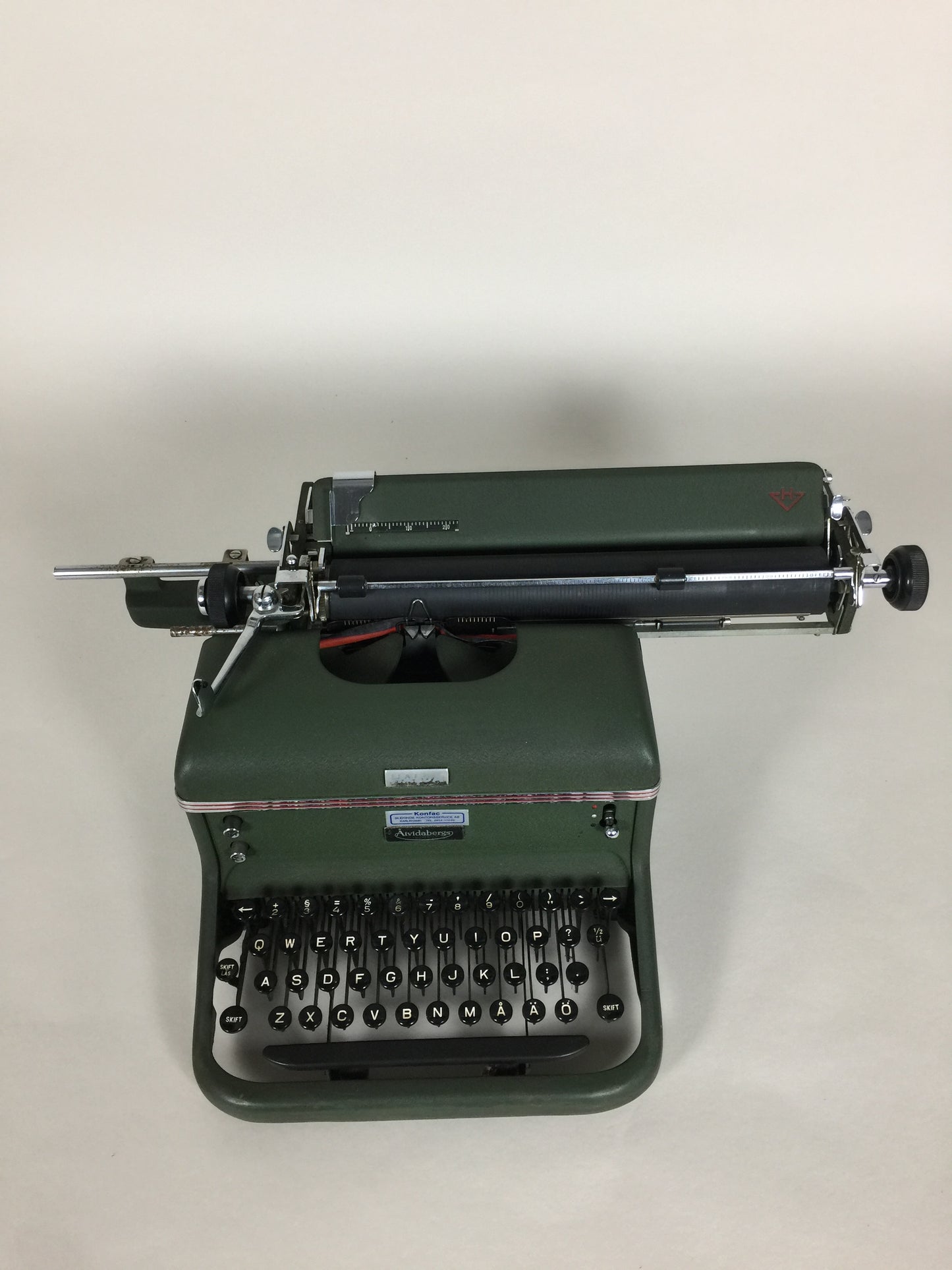 Schreibmaschine roh und dekorativ