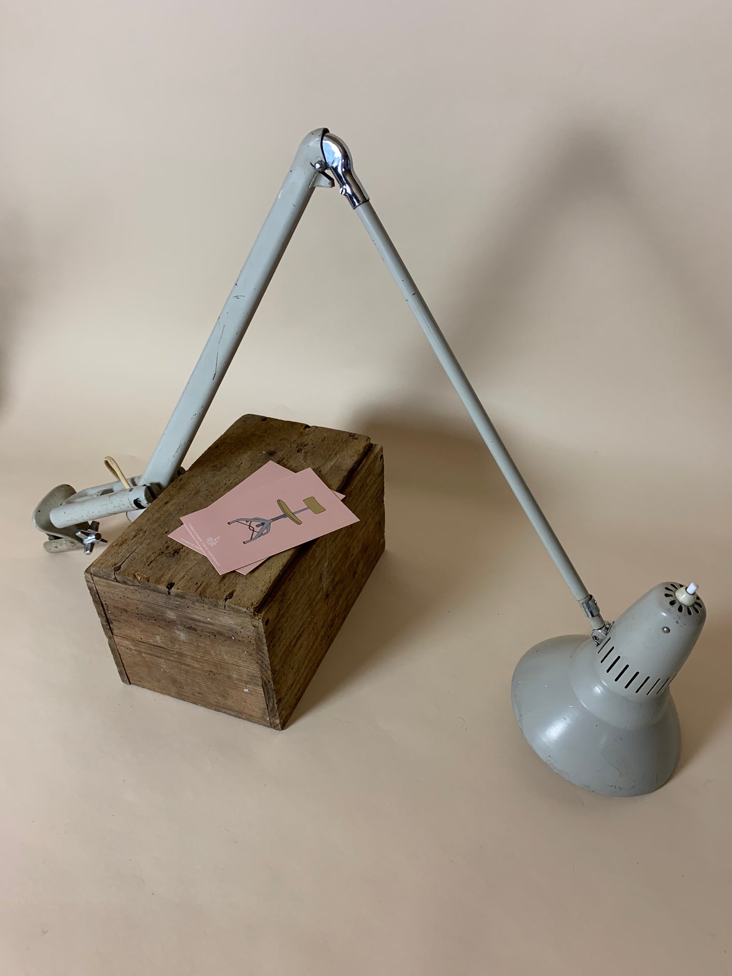 Lampe für Industriearchitekten