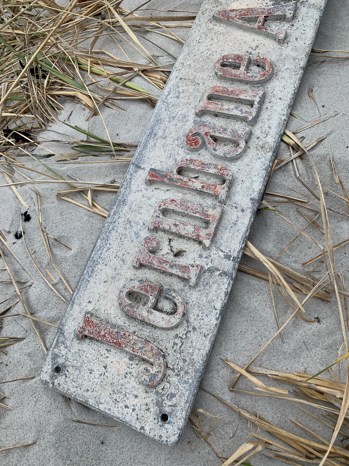 Straßenschild - Eisenbahn Allé