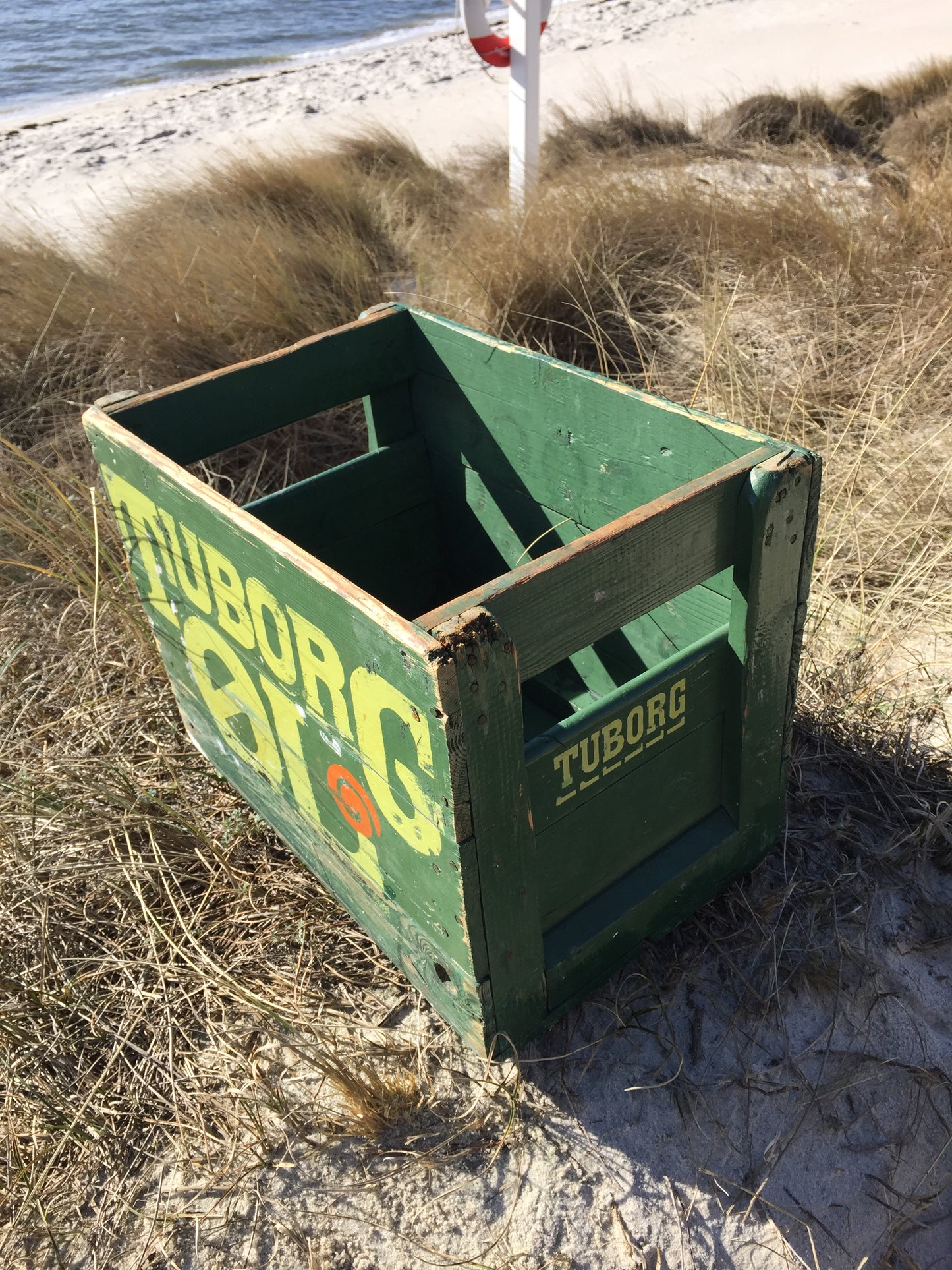 Bierkiste von Tuborg