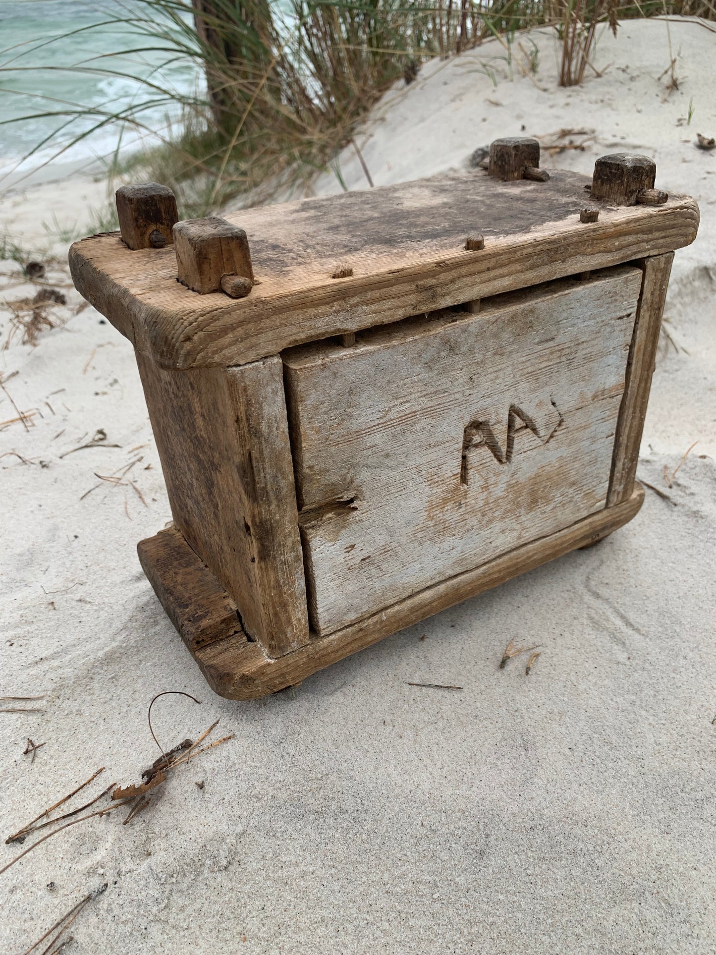 Käseform aus Holz