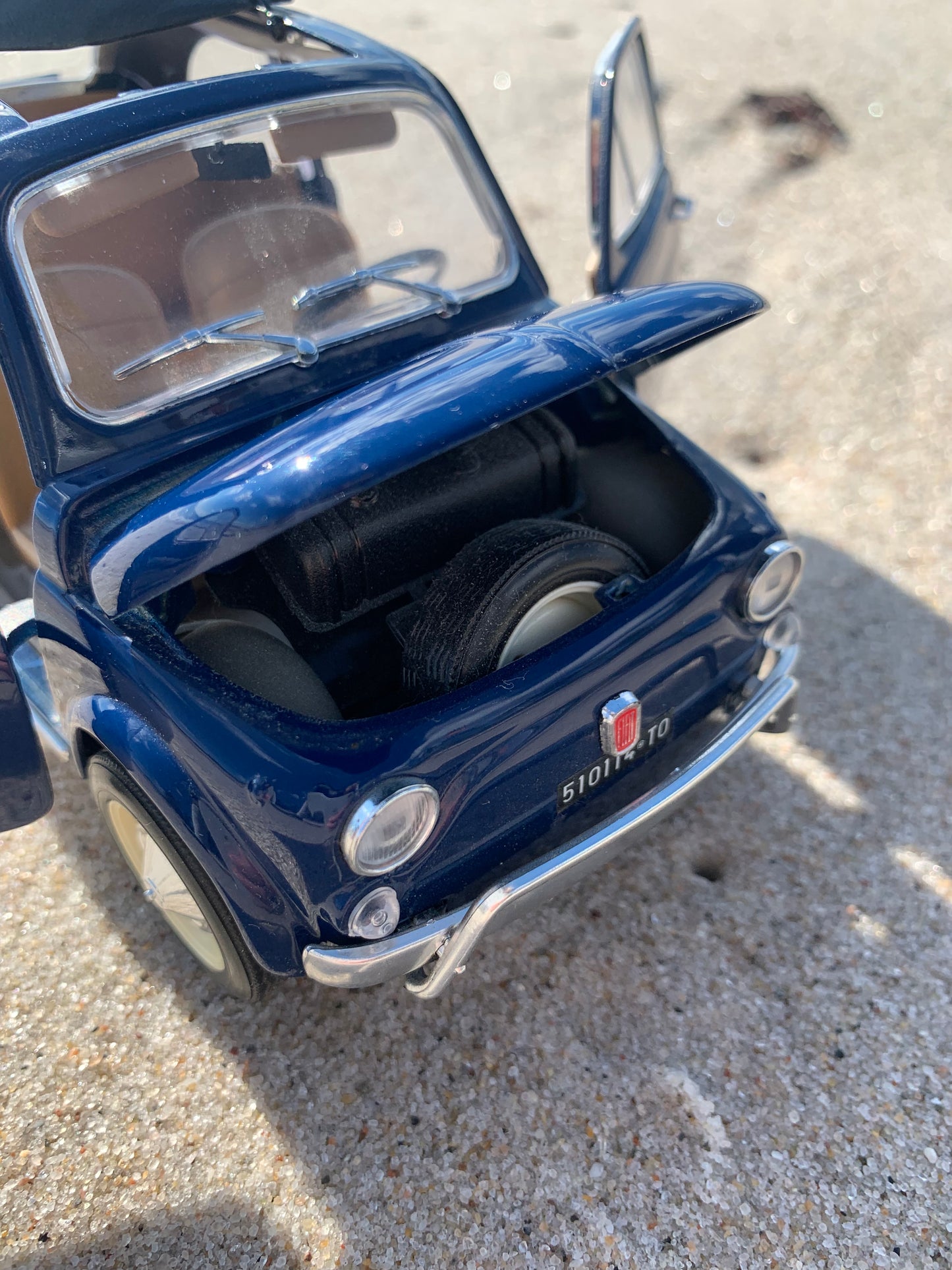 FIAT 500 - Blau