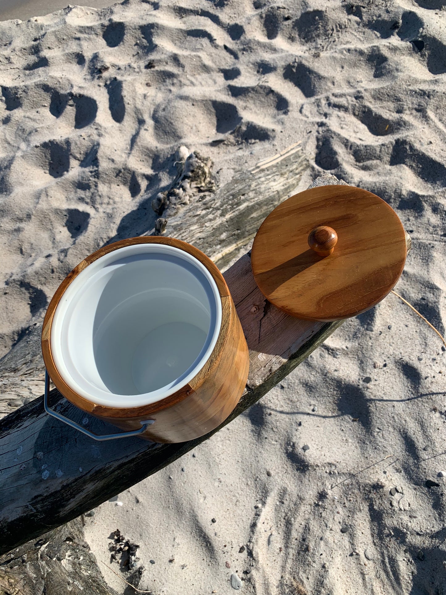 Eiskübel aus Holz