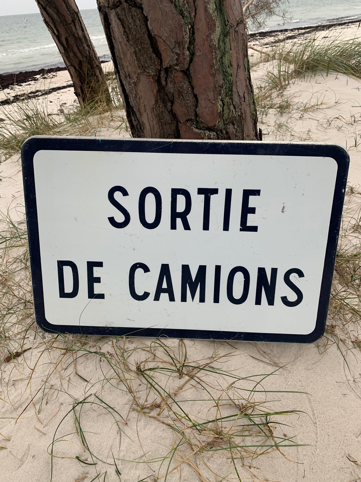 Lustiges Schild aus Belgien