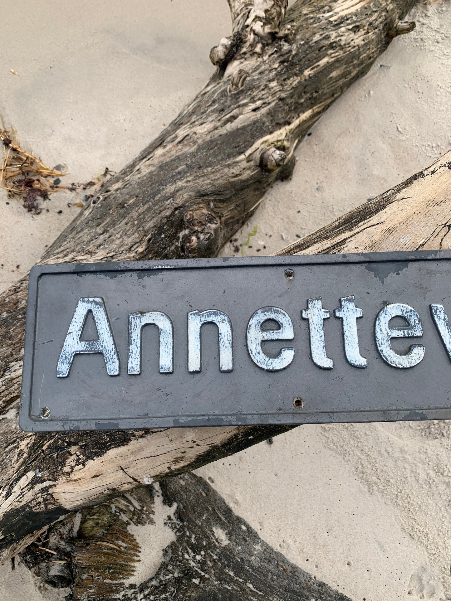 Straßenschild - Annettevej