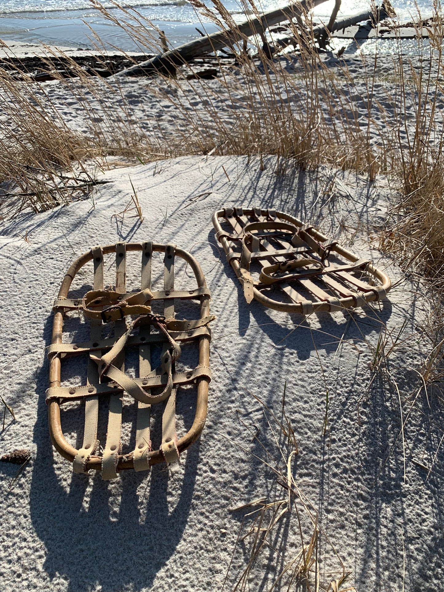 Dekorative Schneeschuhe