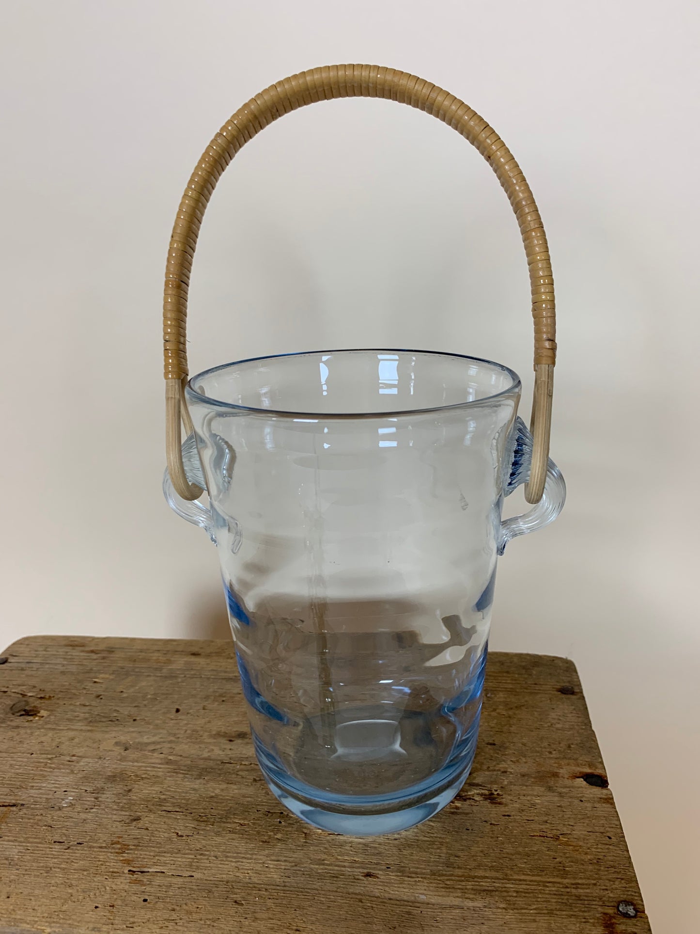 Eiskübel von Holmegaard aus Glas mit Griff
