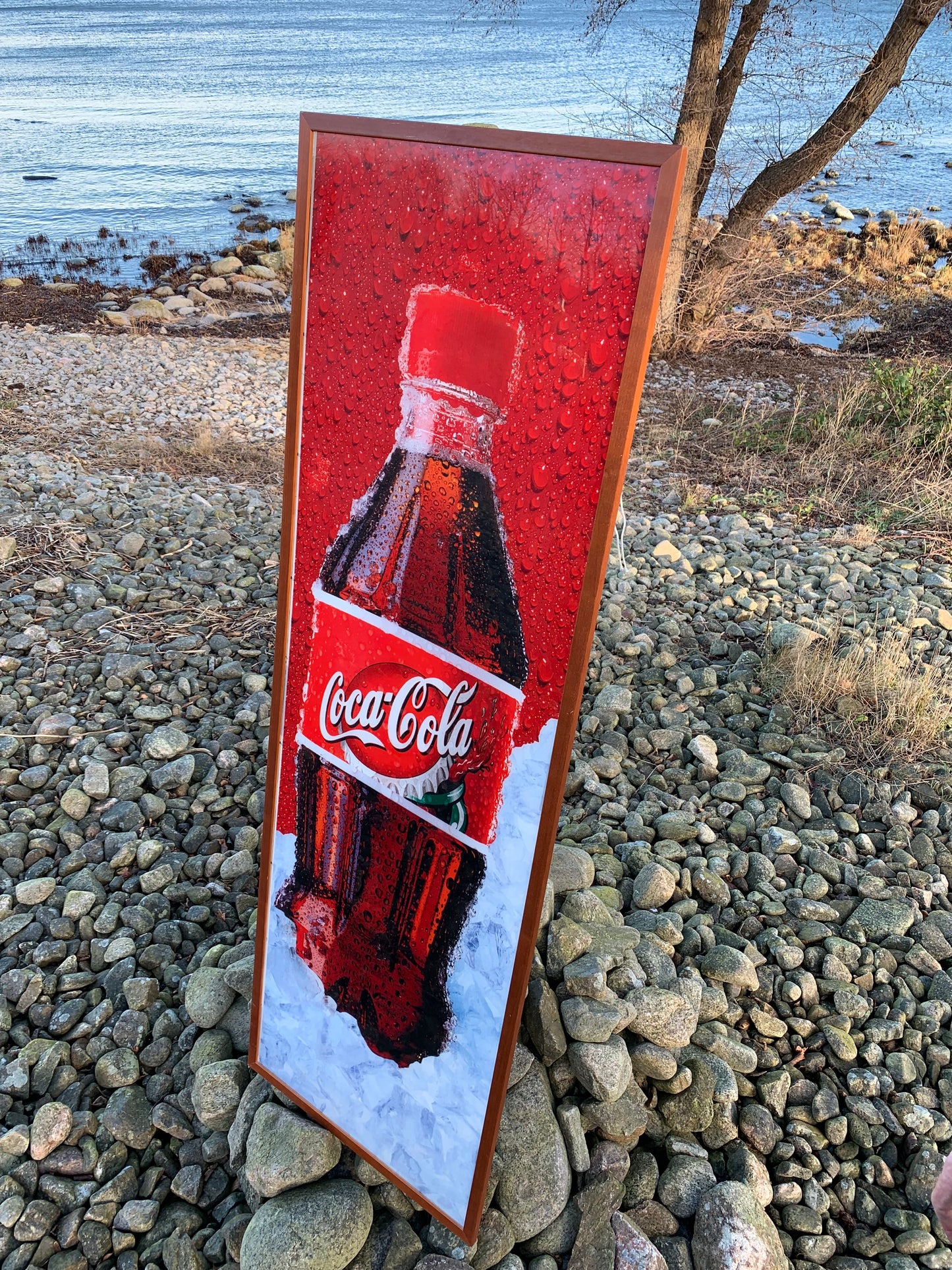 Großes Coca-Cola-Schild