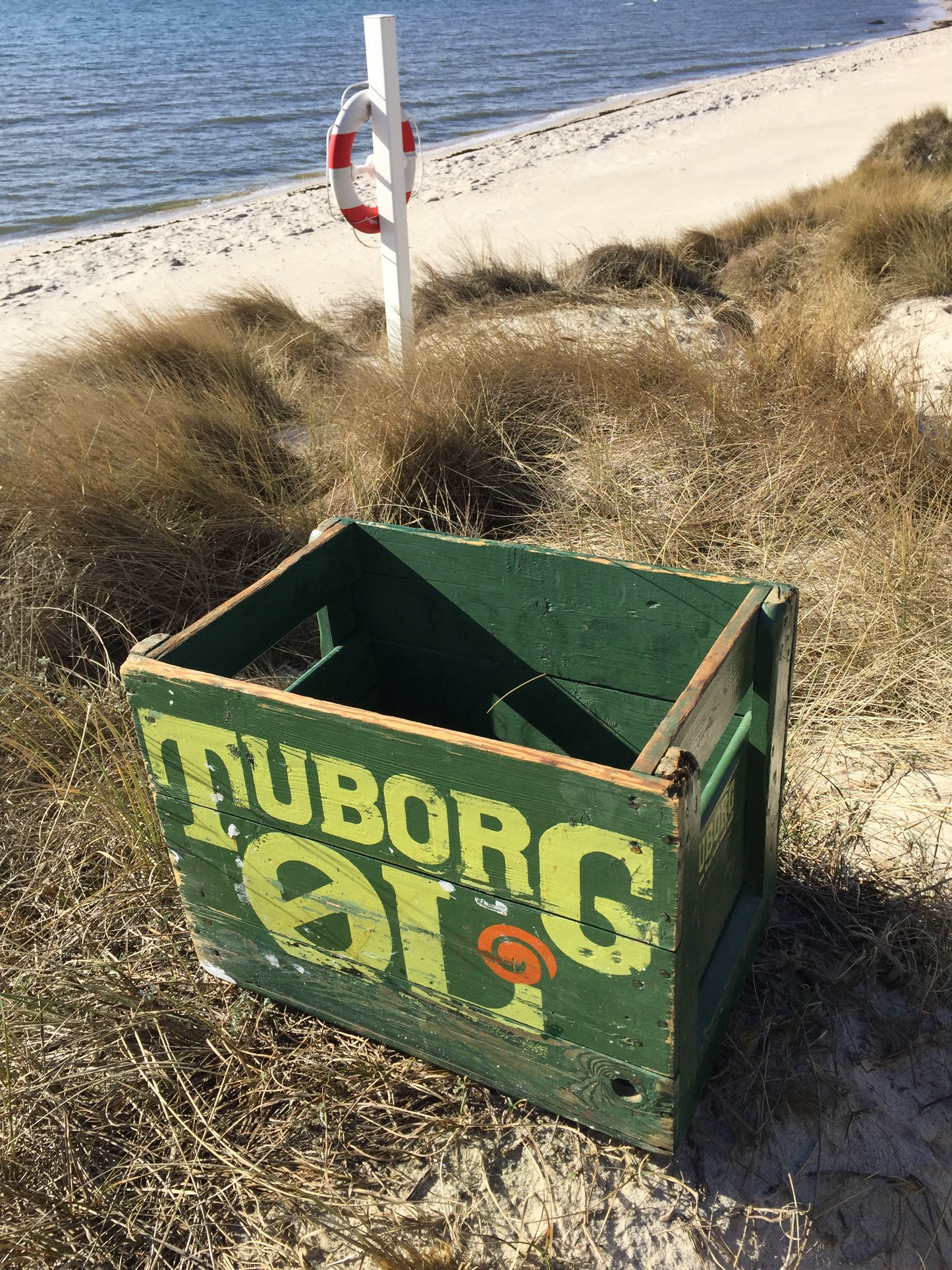 Bierkiste von Tuborg